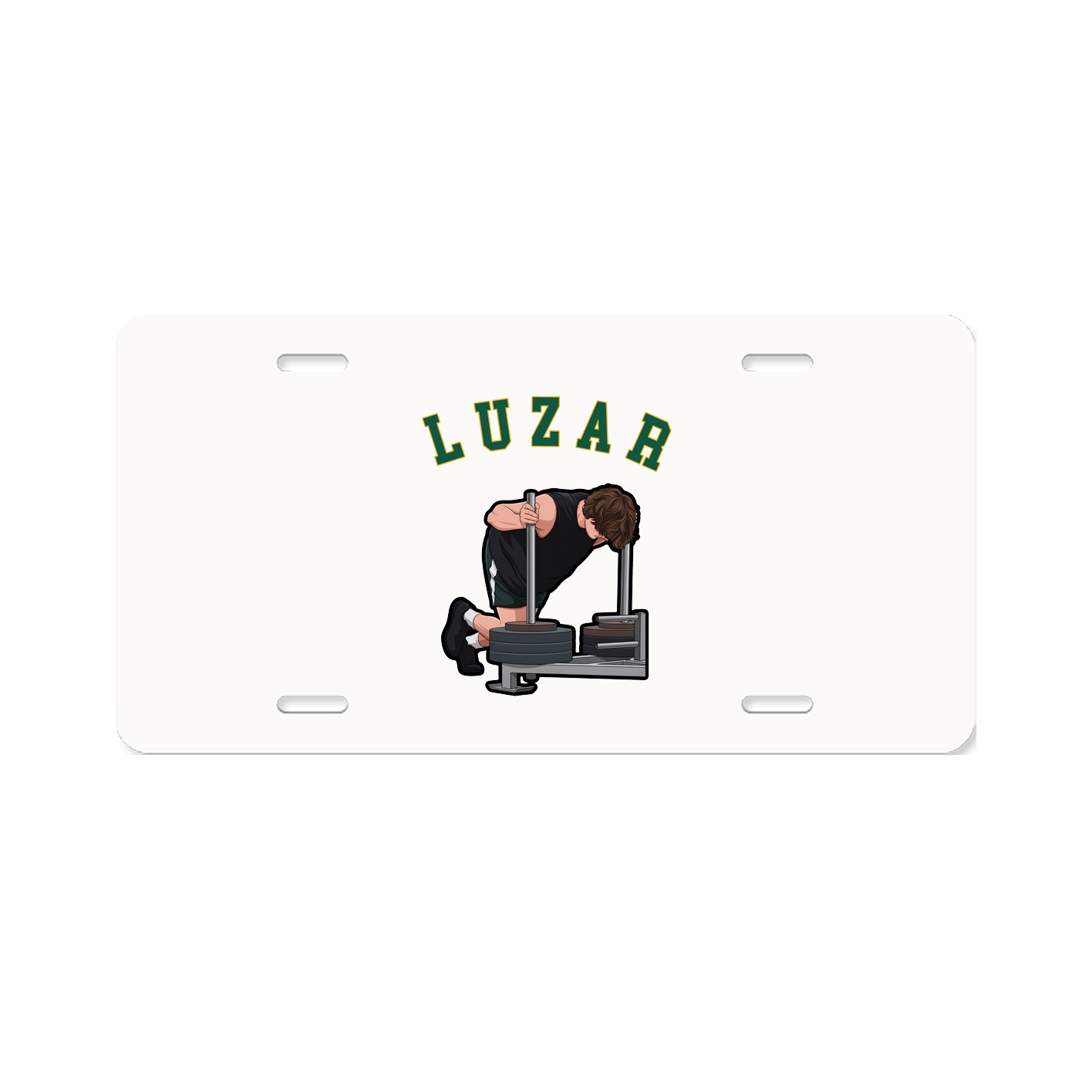 License Plate — Shirsey Arch in Classic