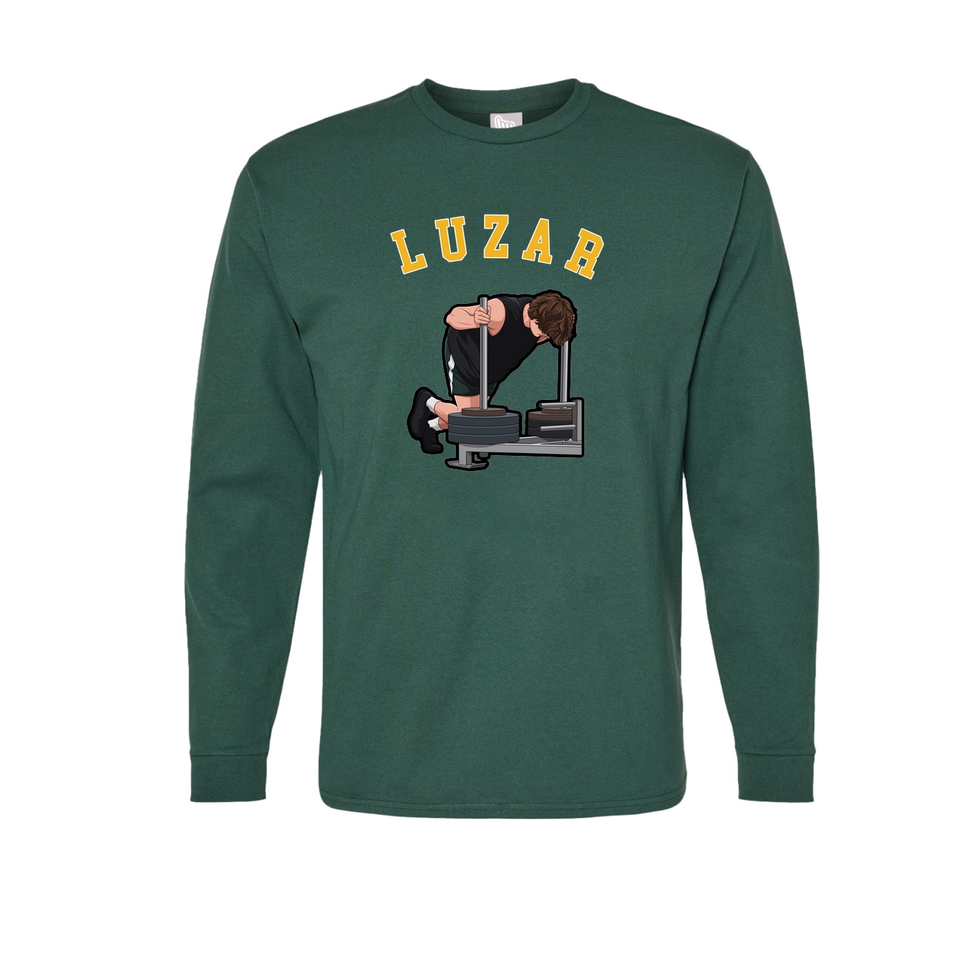 Long Sleeve Tee — Shirsey Arch in Green