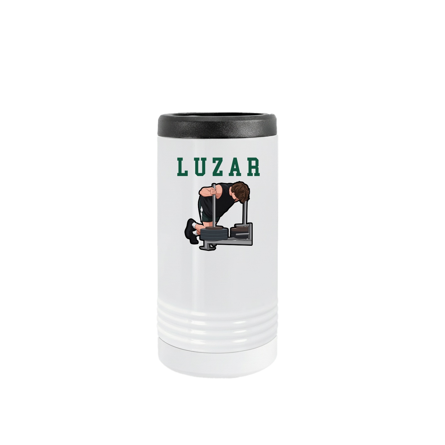 Slim Beverage Holder — Shirsey in White