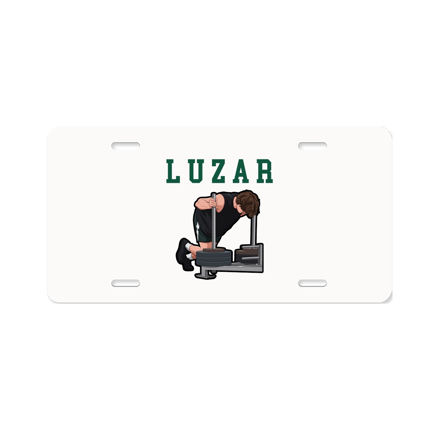 License Plate — Shirsey in Classic