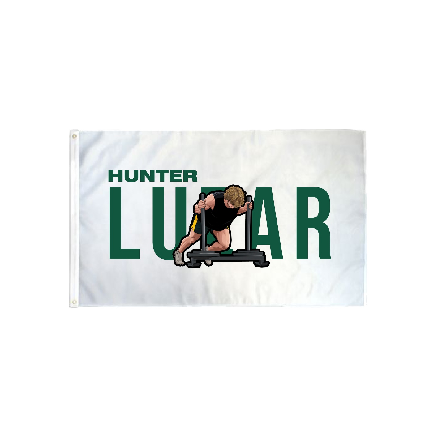 3x5 Flag — Player Name in Classic