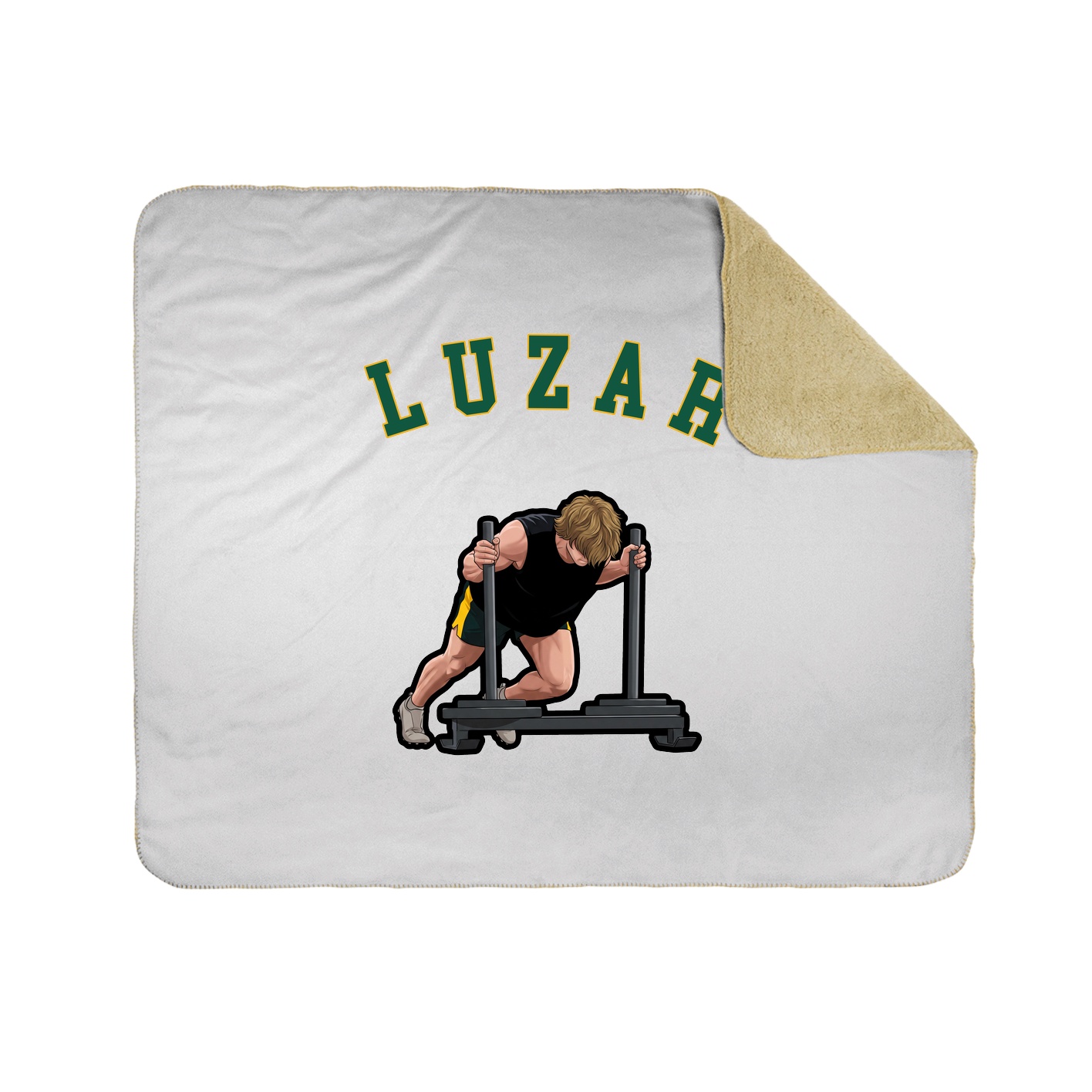 Throw Blanket — Shirsey Arch in White