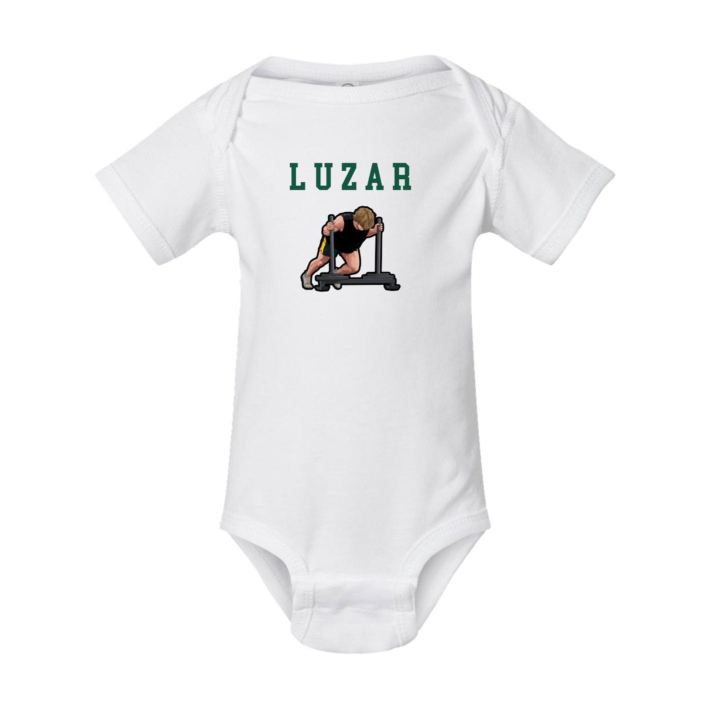 Baby Onesie — Shirsey in White