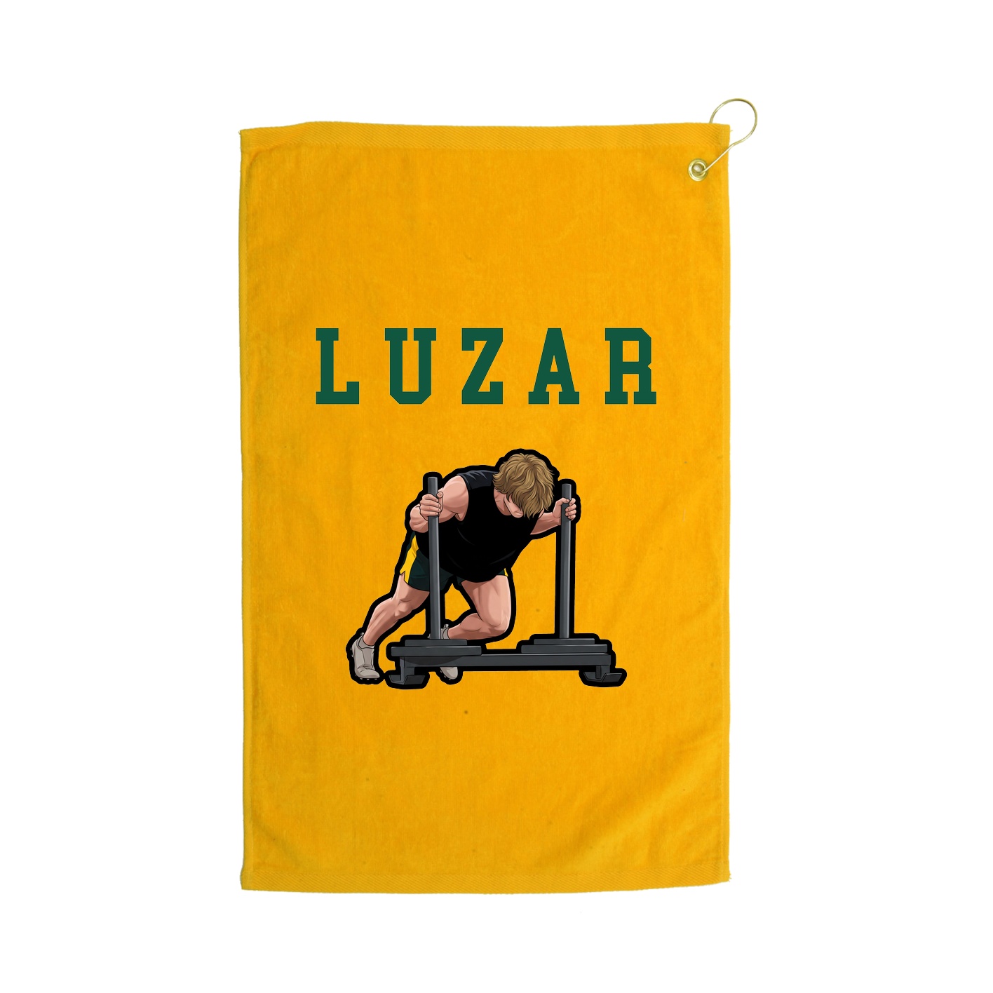 Golf Towel — Shirsey in Gold