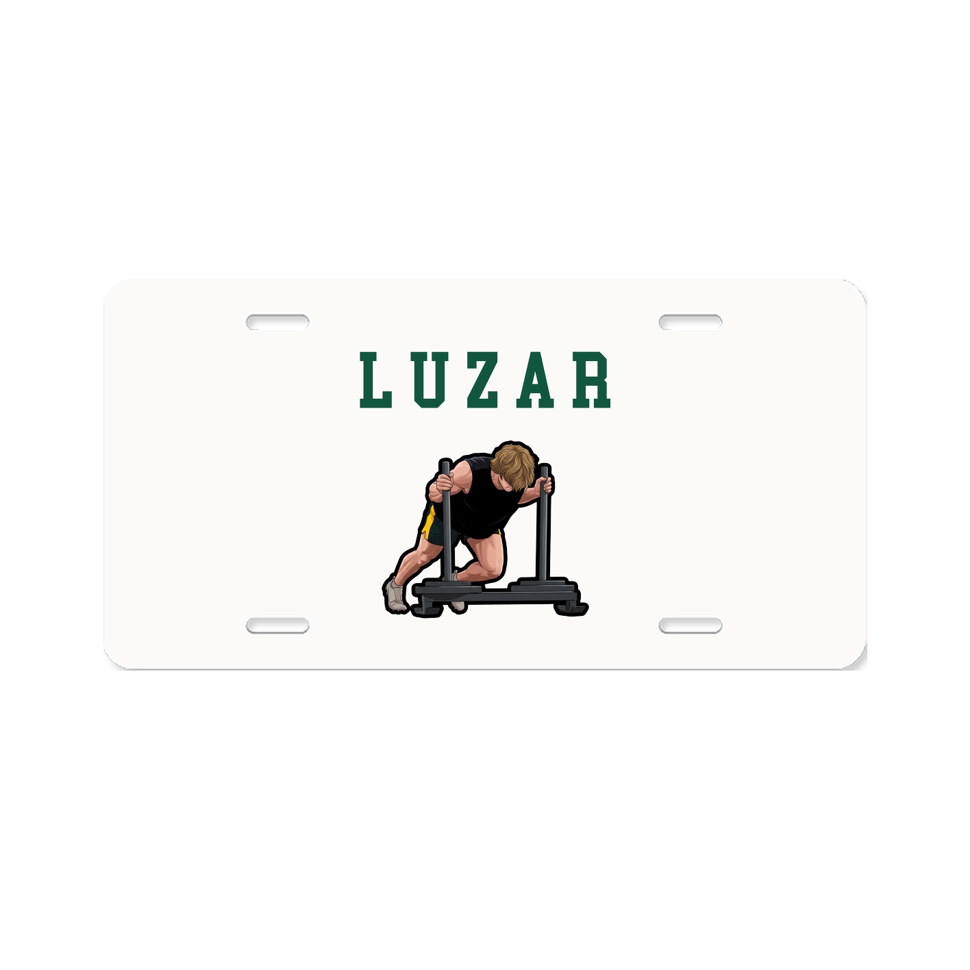 License Plate — Shirsey in Classic