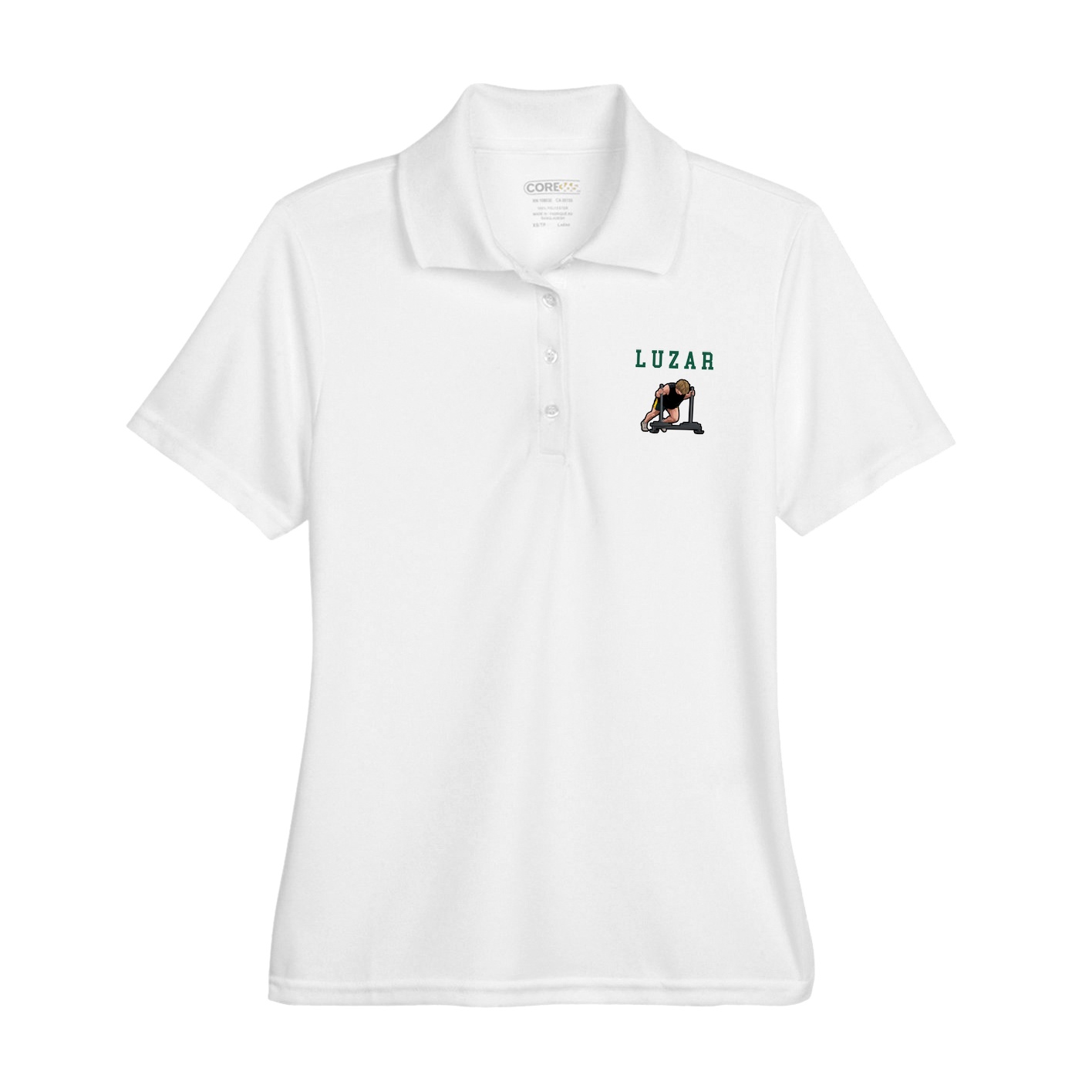 Womens Performance Polo — Shirsey in White