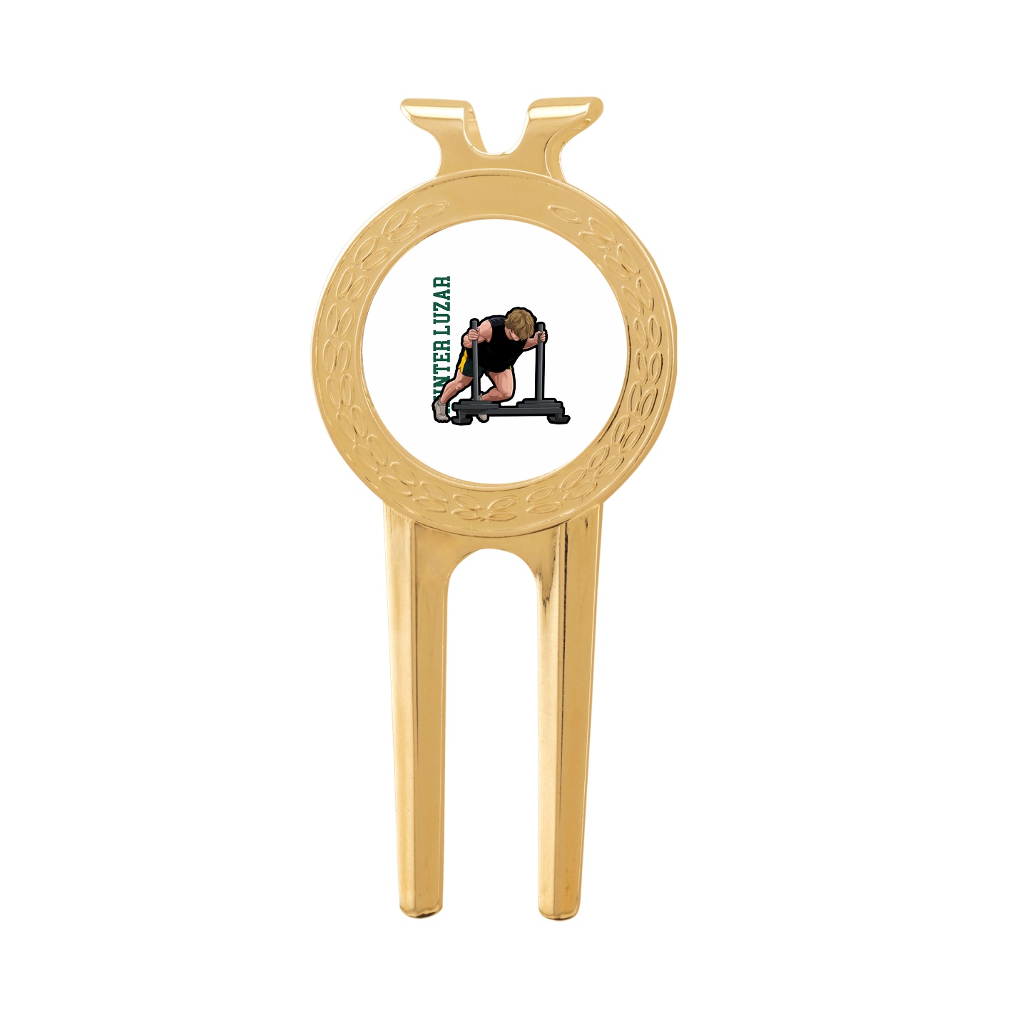 Divot Tool with Ball Marker — Name Vertical in Classic