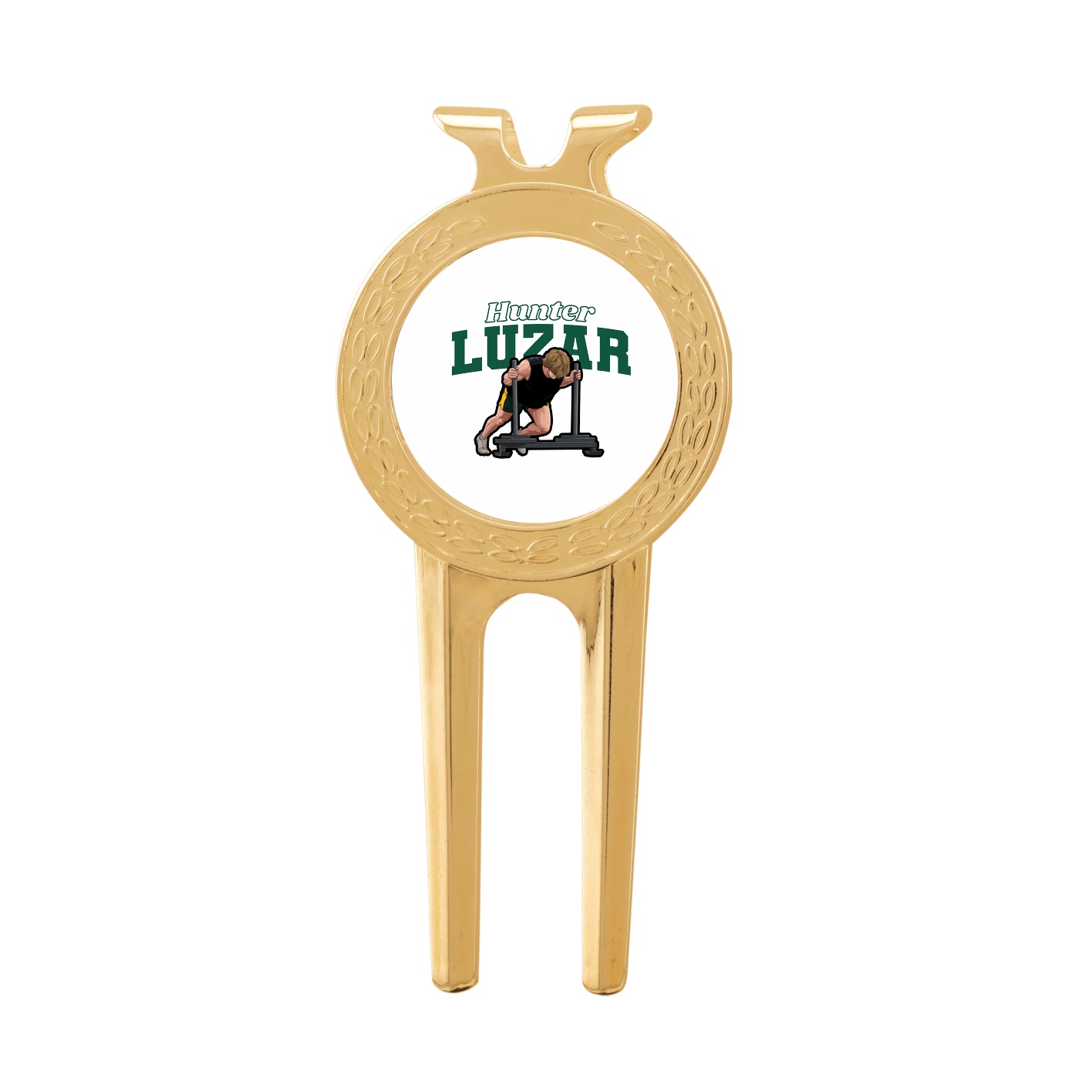 Divot Tool with Ball Marker — Name Arch in Classic