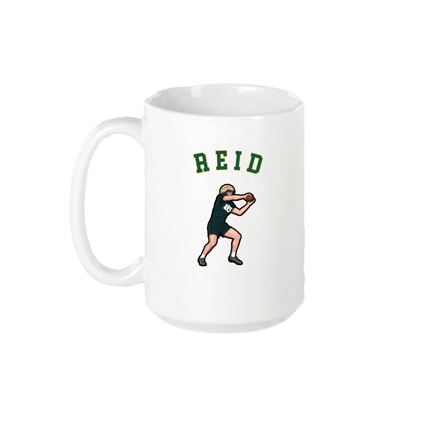 15oz Coffee Mug — Shirsey Arch in White