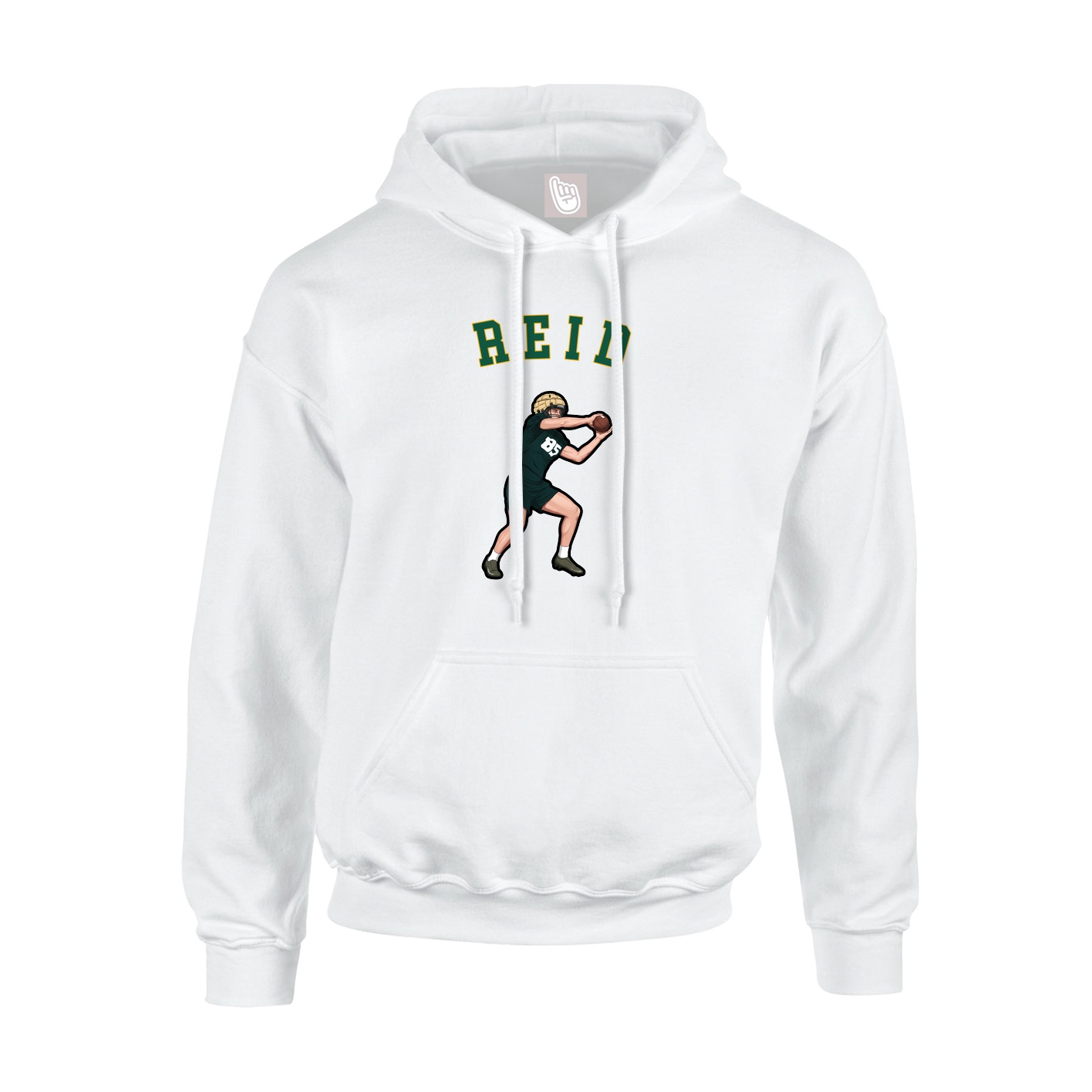 Hoodie — Shirsey Arch in White