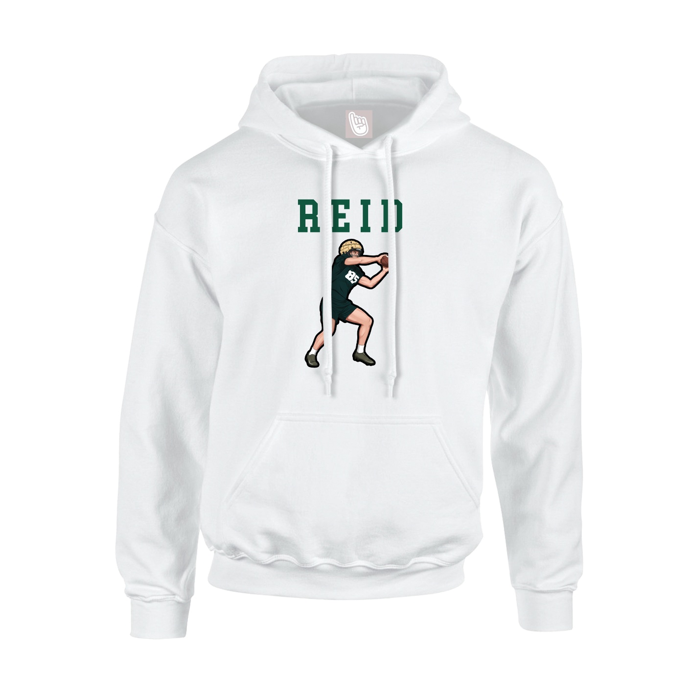 Youth Hoodie — Shirsey in White
