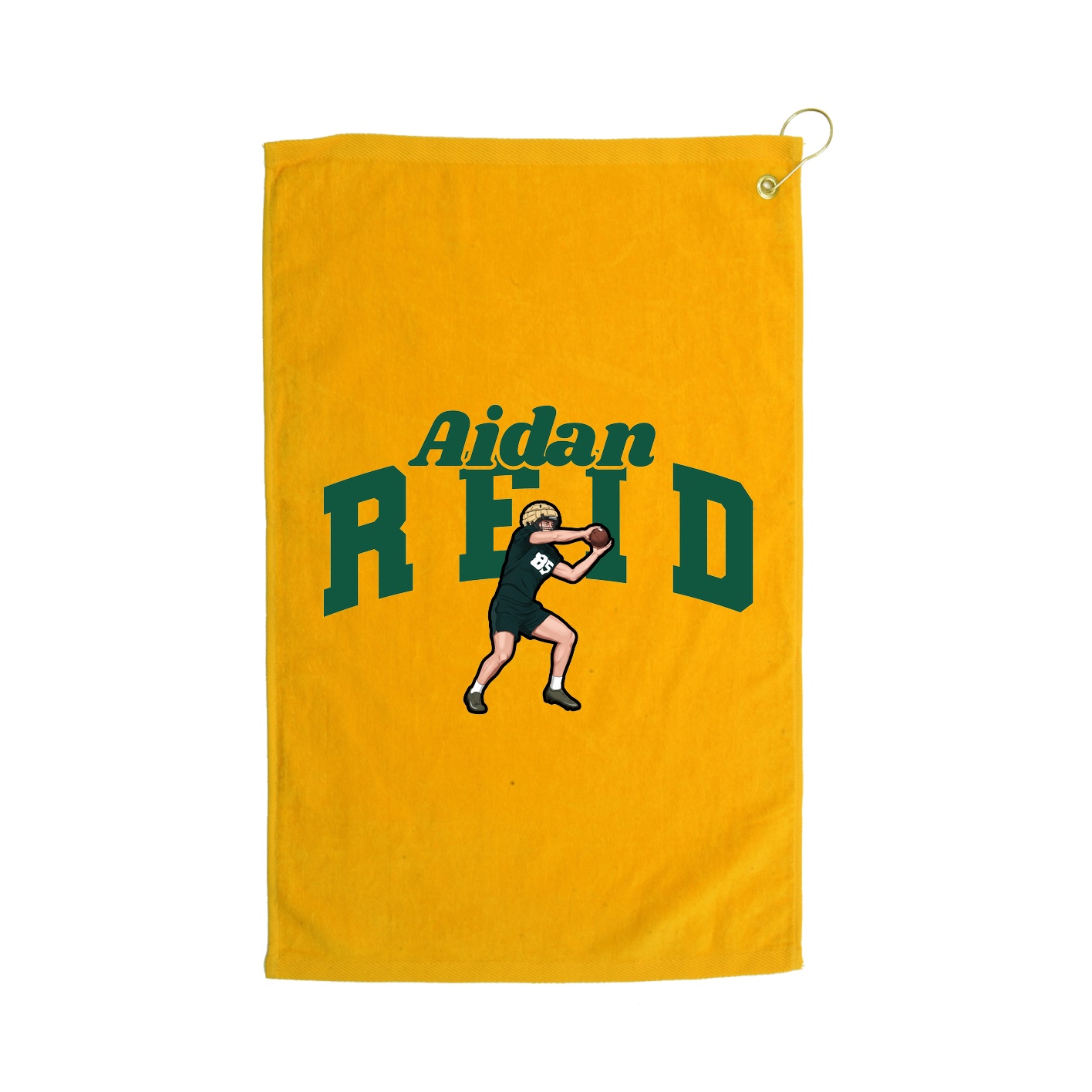 Golf Towel — Signature Arch in Gold