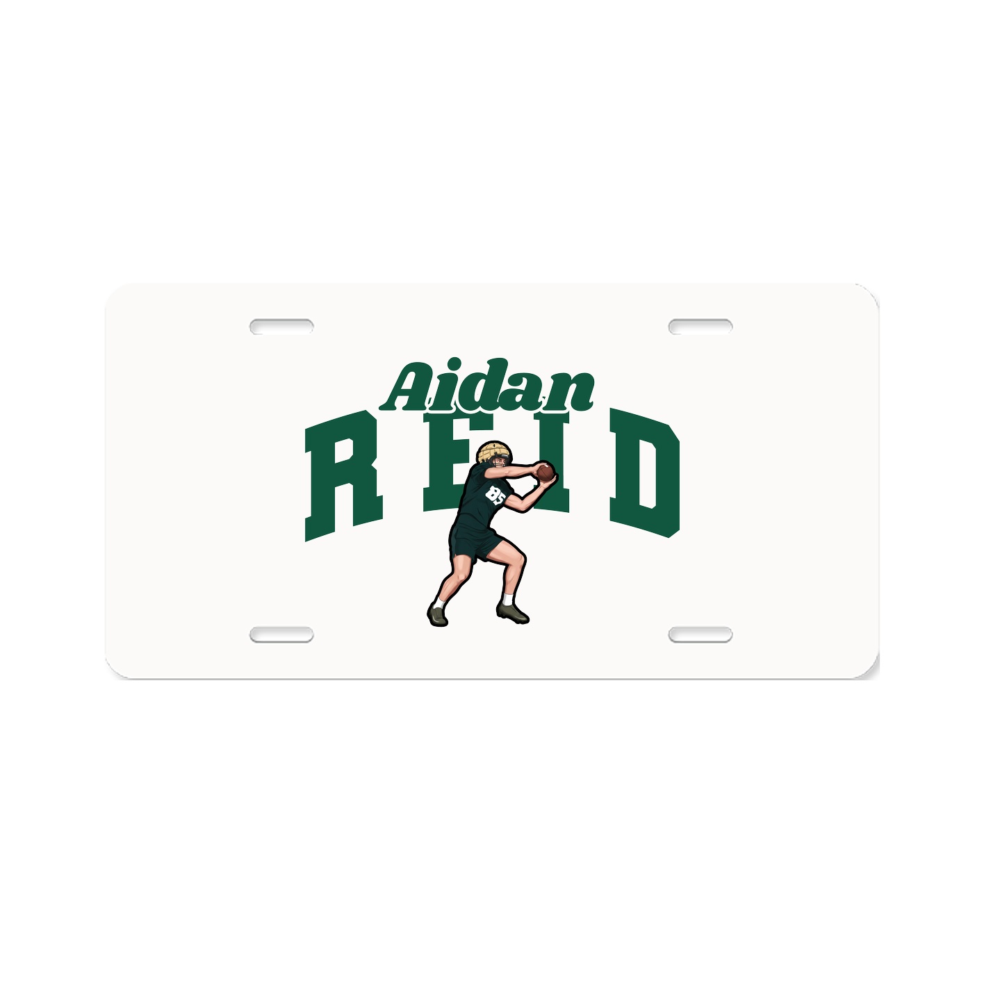 License Plate — Signature Arch in Classic