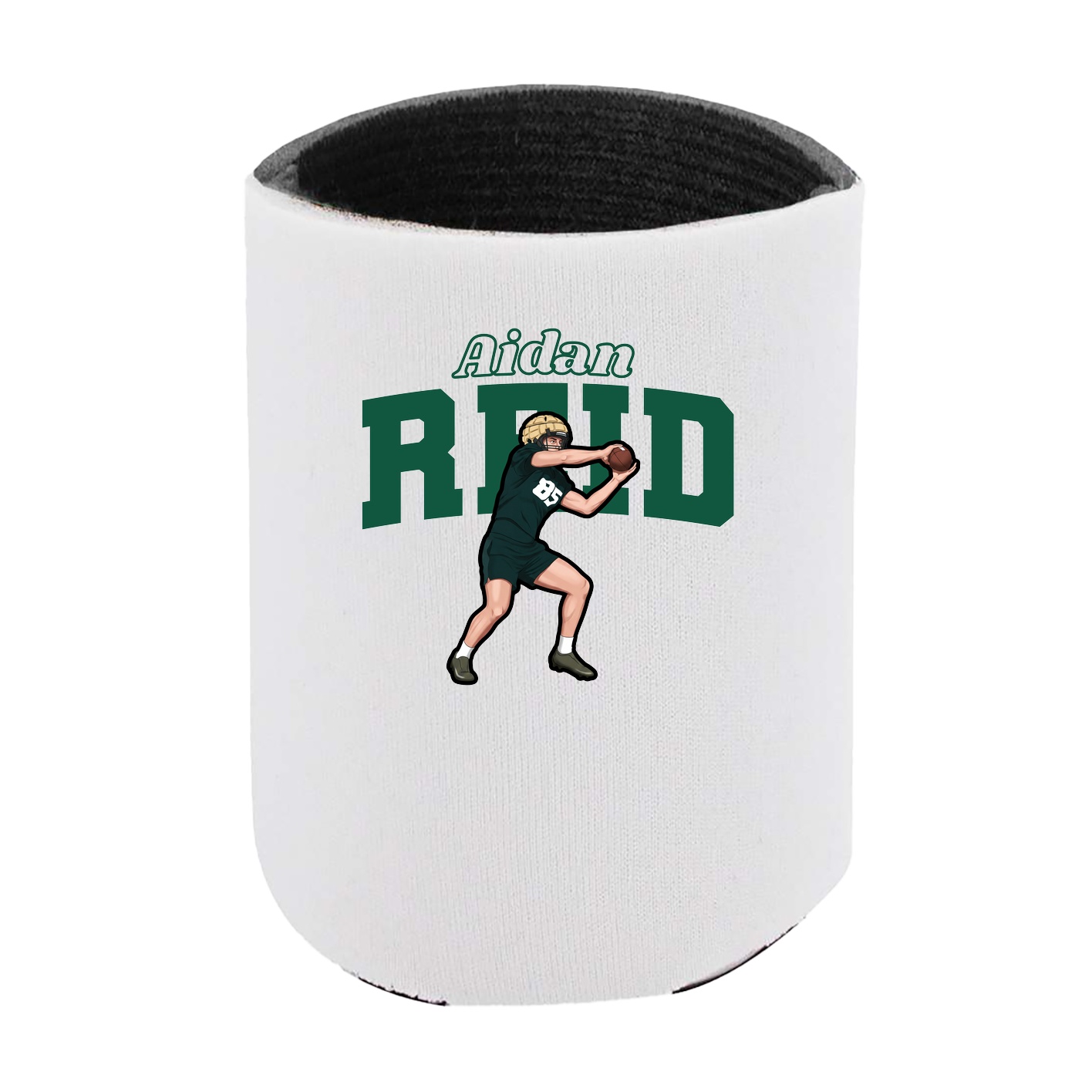 Can Holder — Name Arch in White
