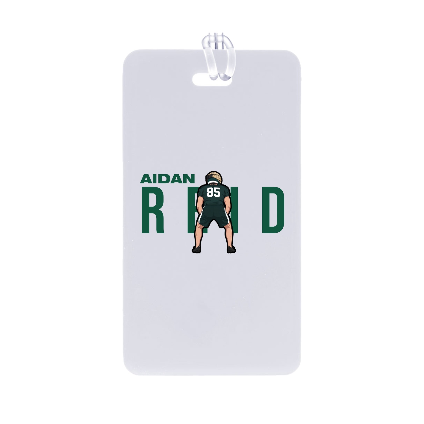 Bag Tag — Player Name in Classic