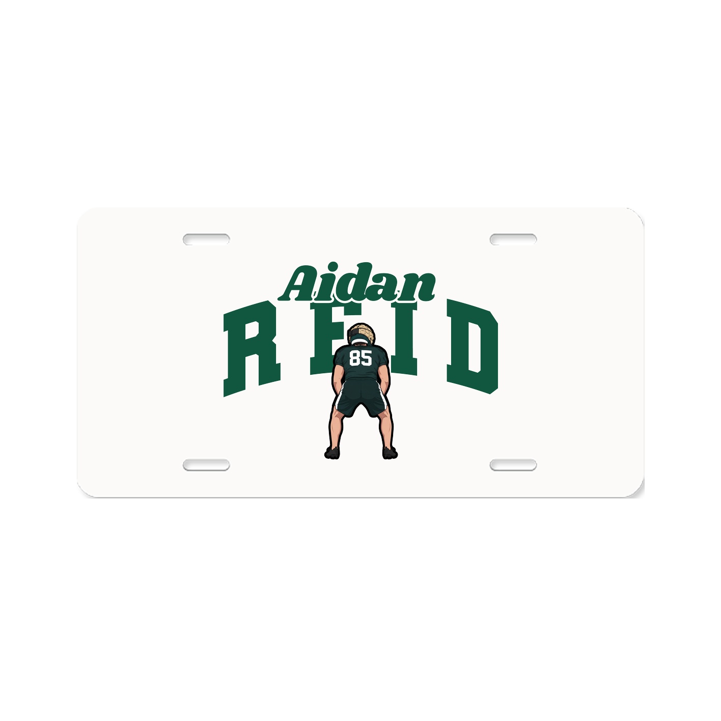 License Plate — Signature Arch in Classic