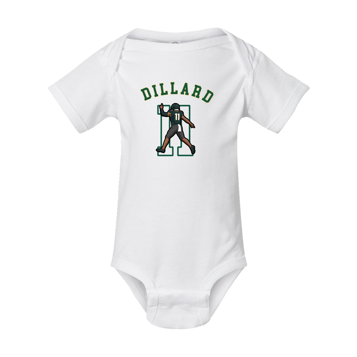 Baby Onesie — Shirsey Arch in White