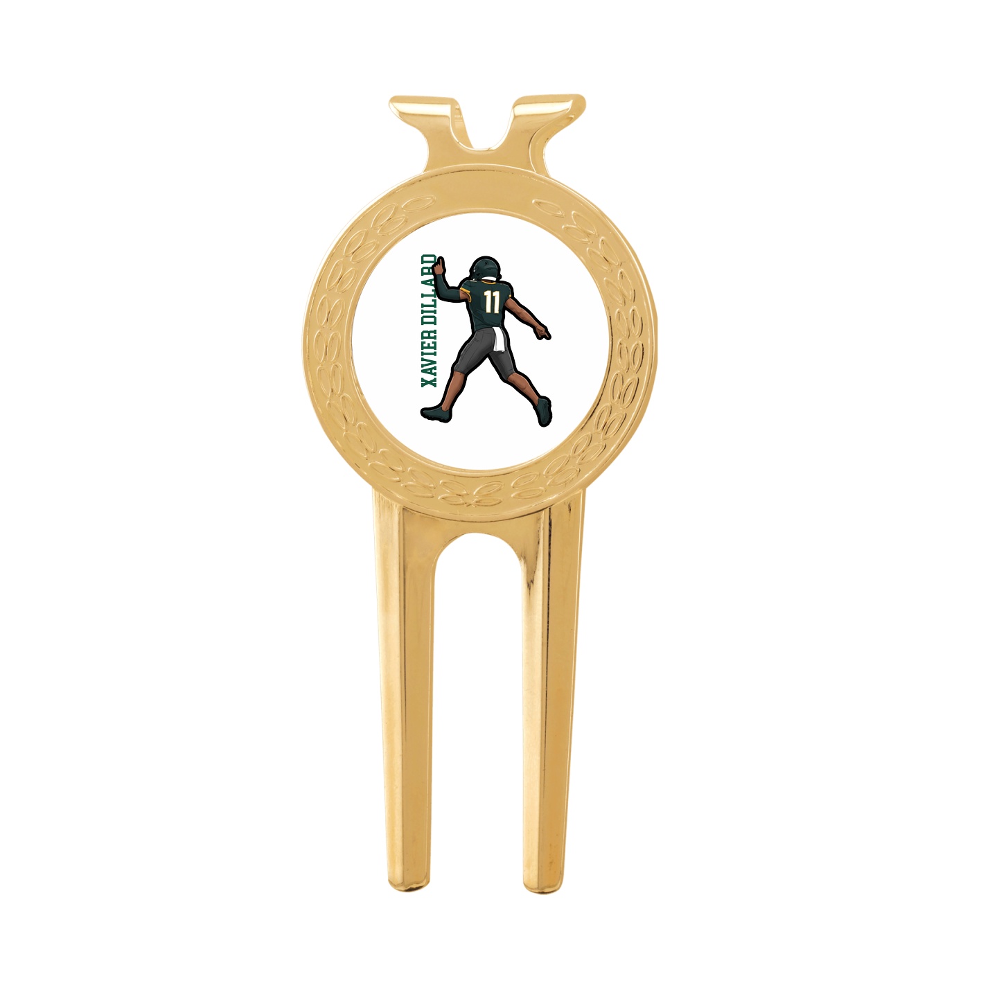 Divot Tool with Ball Marker — Name Vertical in Classic