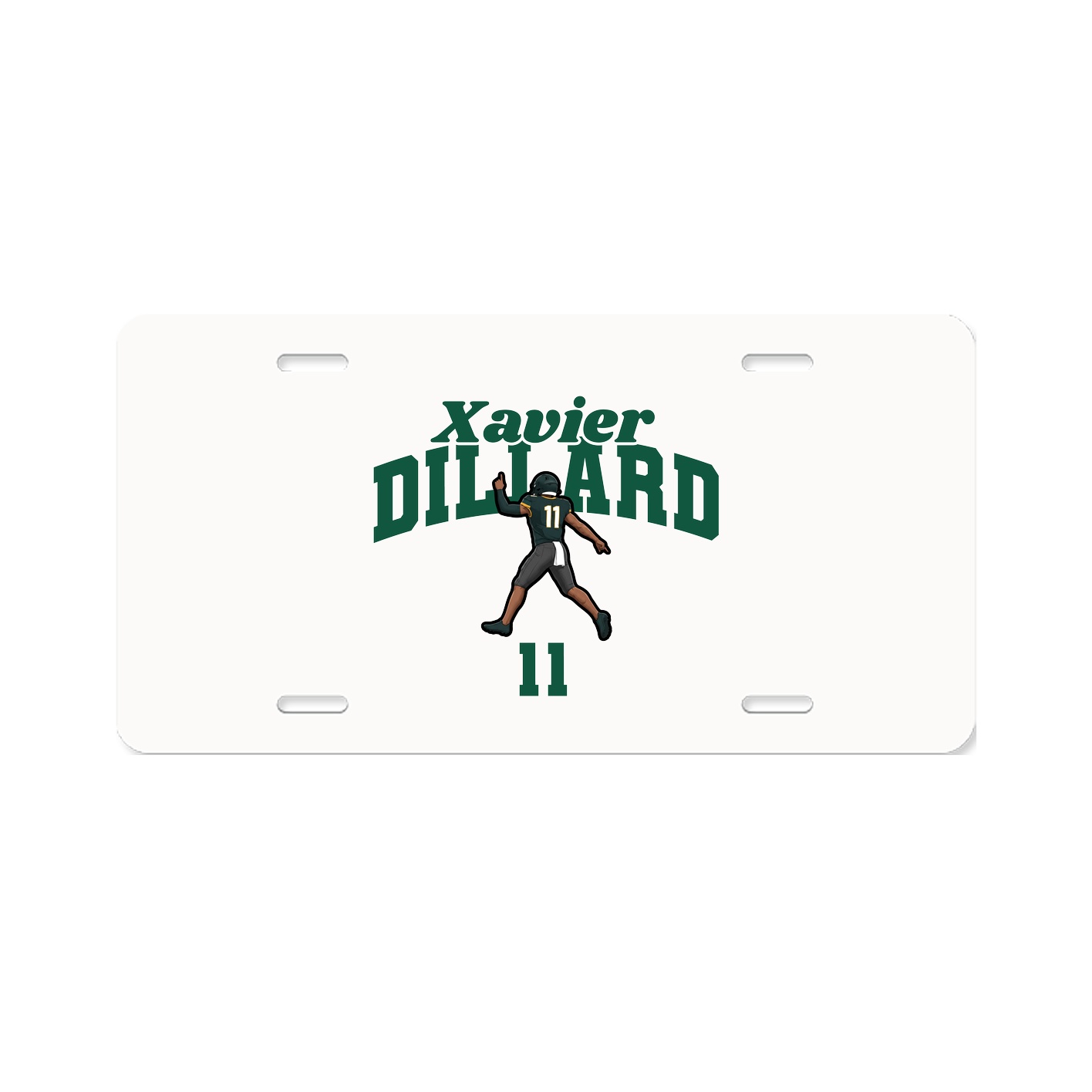 License Plate — Signature Arch in Classic