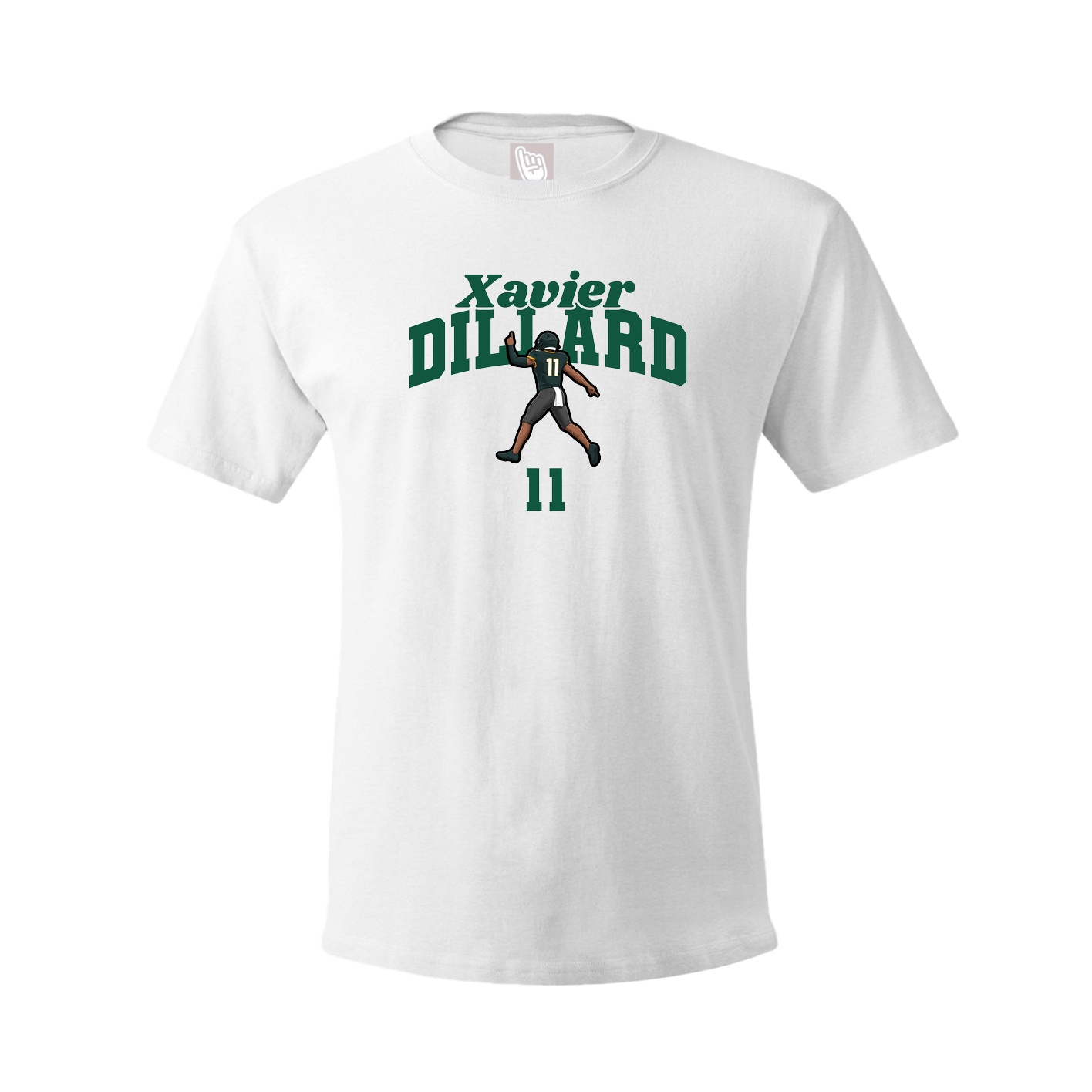 Youth Tee — Signature Arch in White