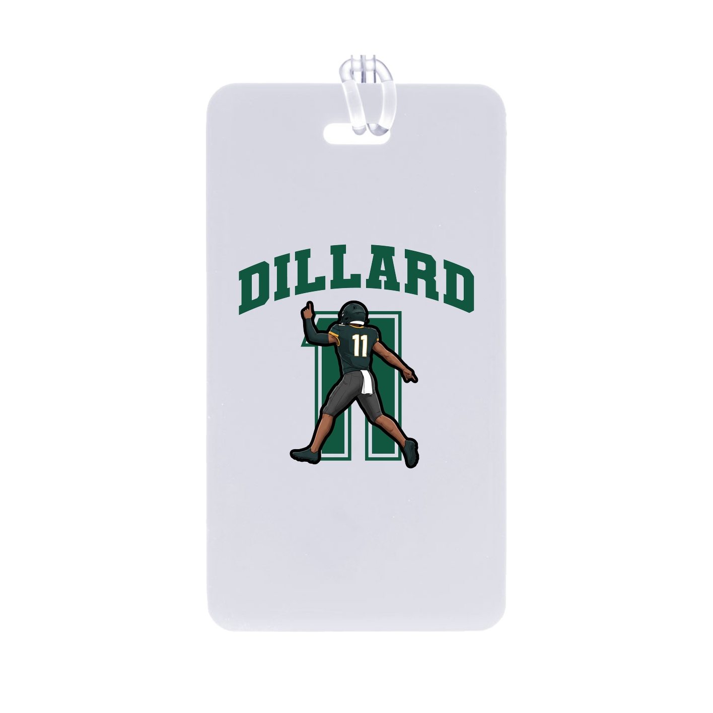 Bag Tag — Number in Classic