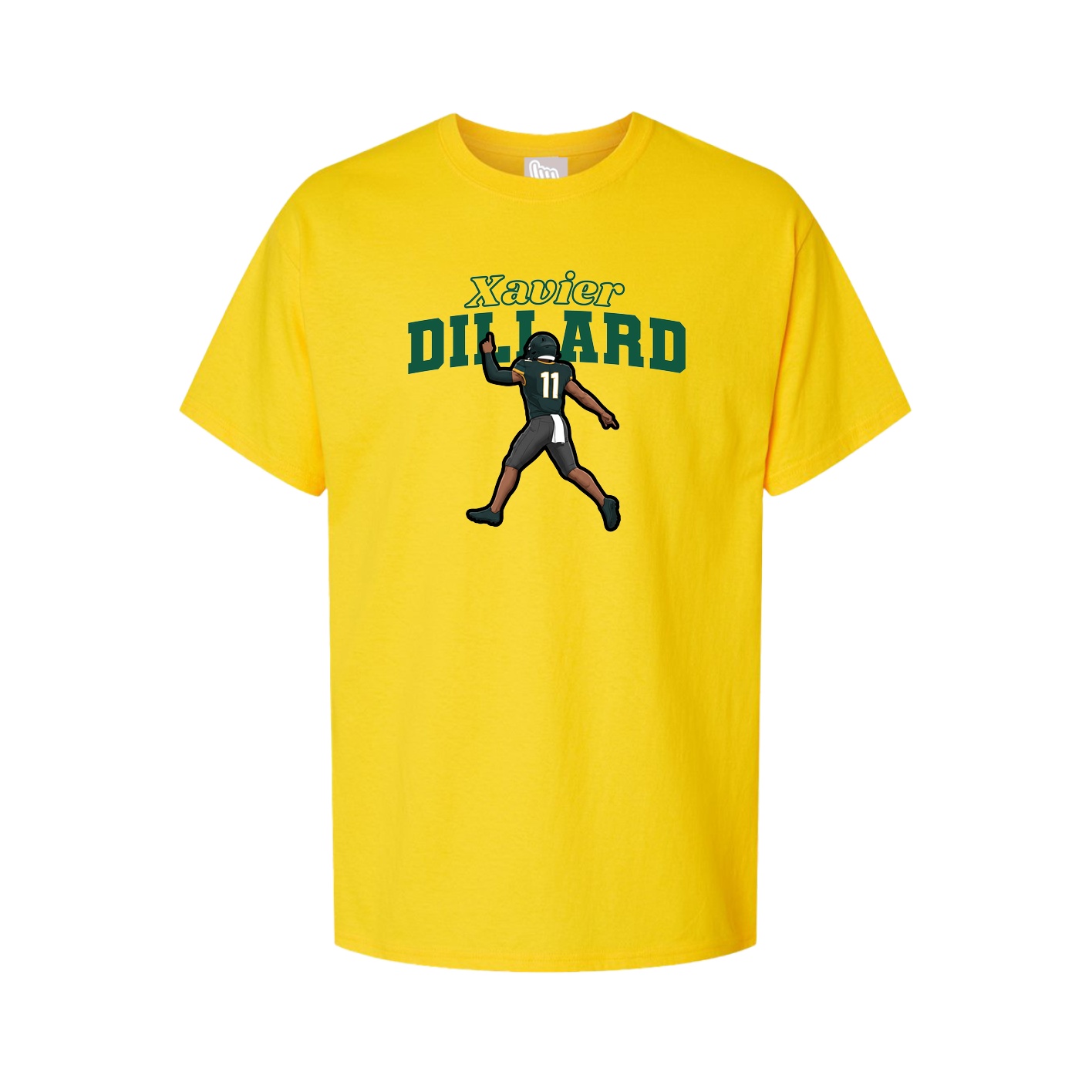 Tee — Name Arch in Gold