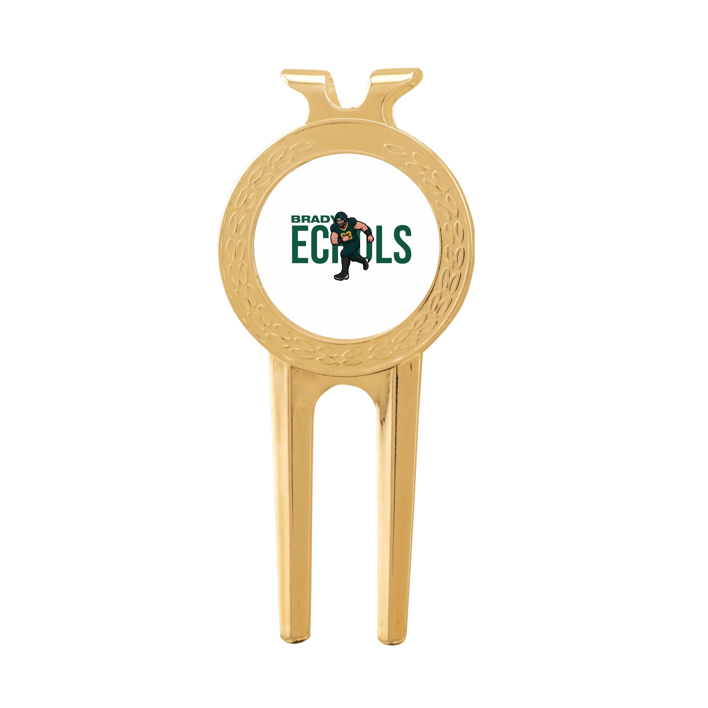 Divot Tool with Ball Marker — Player Name in Classic