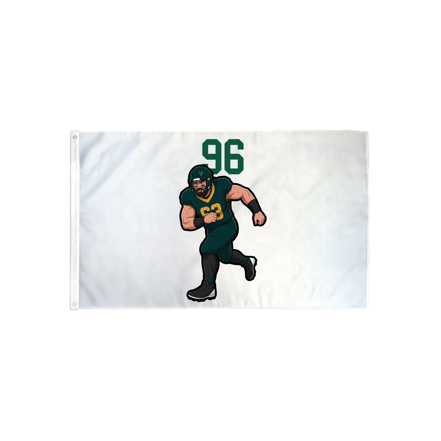 3x5 Flag — Number Top in Classic