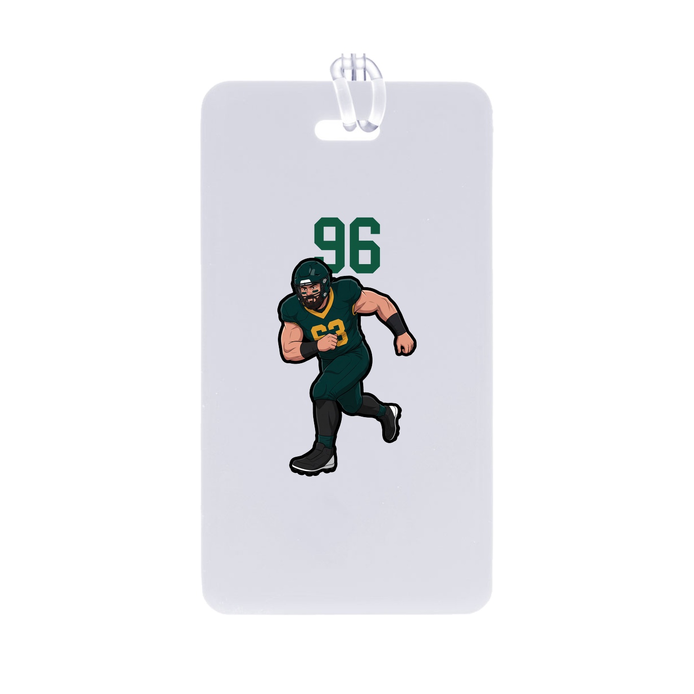 Bag Tag — Number Top in Classic