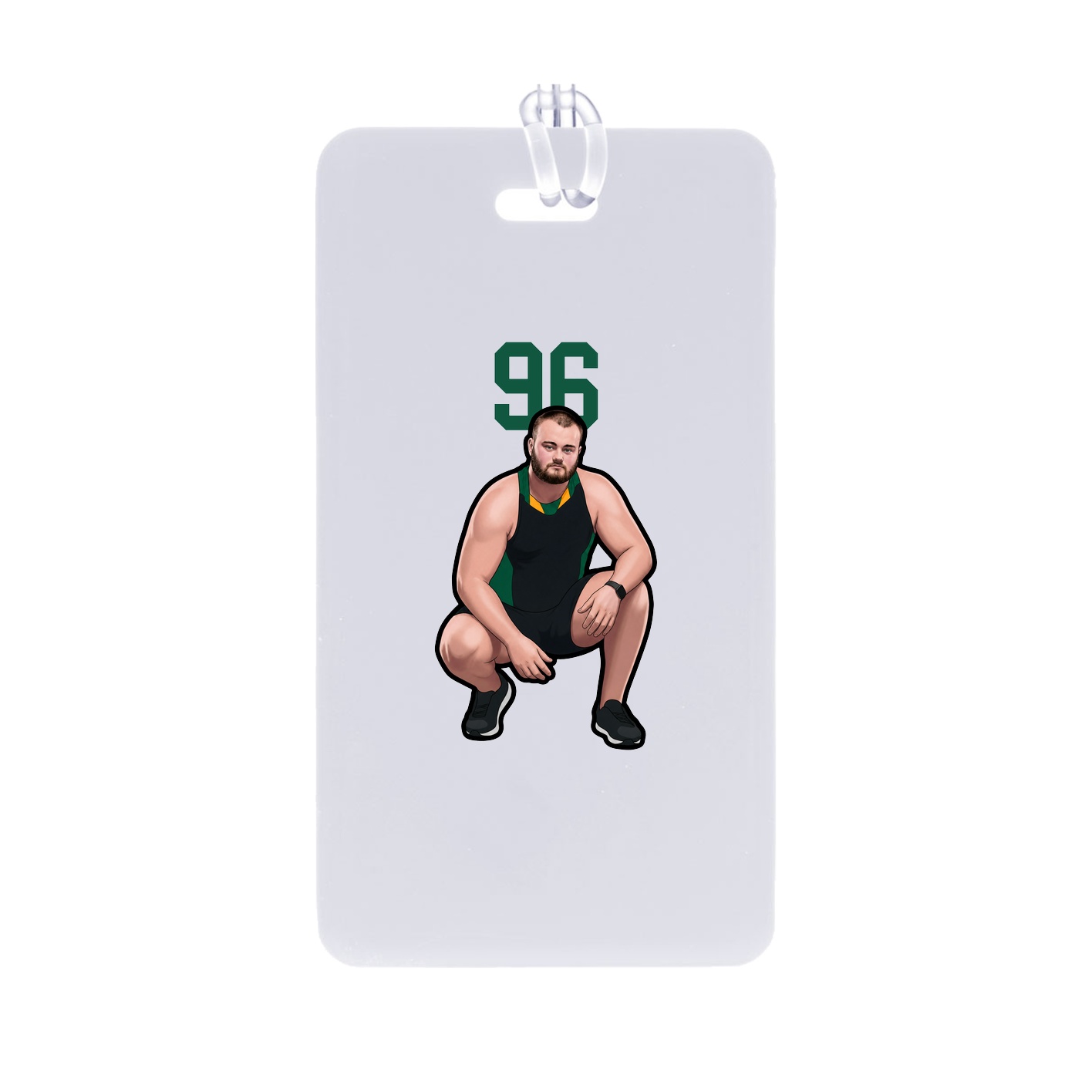 Bag Tag — Number Top in Classic