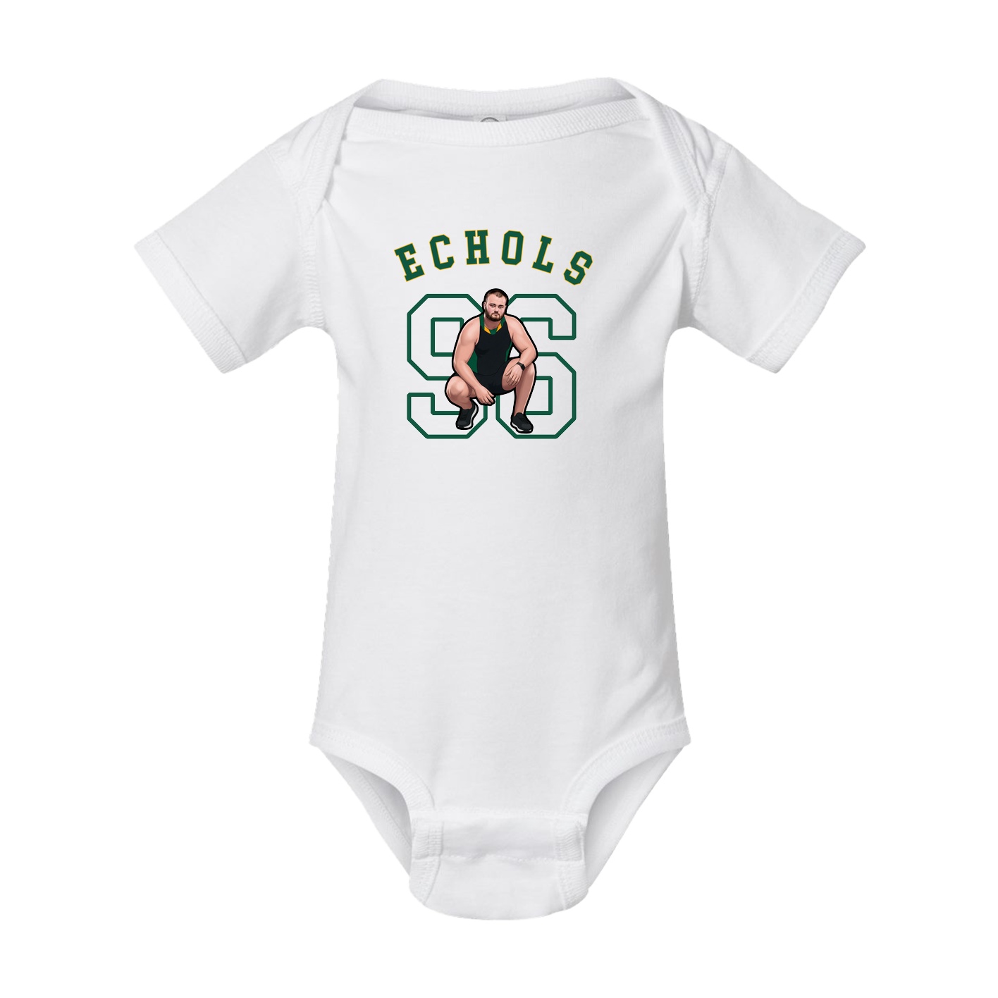 Baby Onesie — Shirsey Arch in White