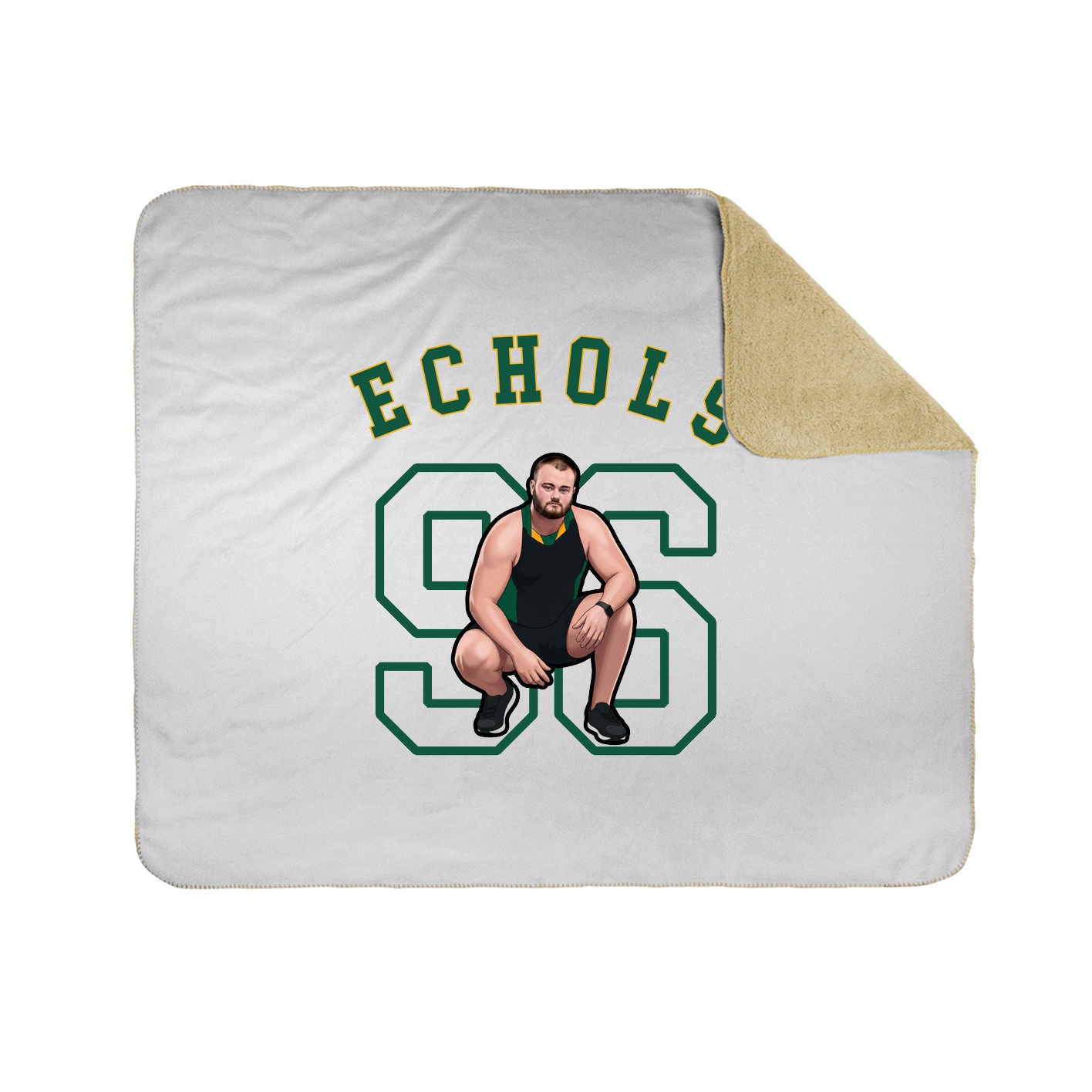Throw Blanket — Shirsey Arch in White