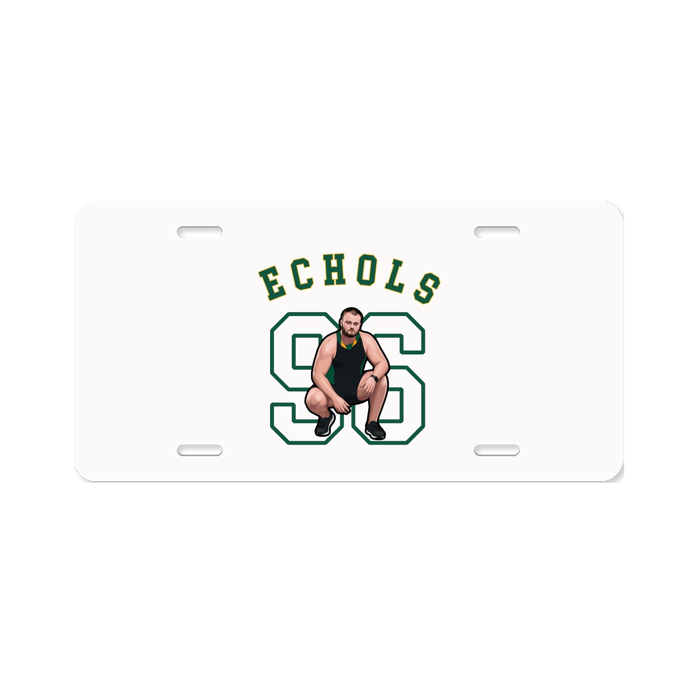 License Plate — Shirsey Arch in Classic