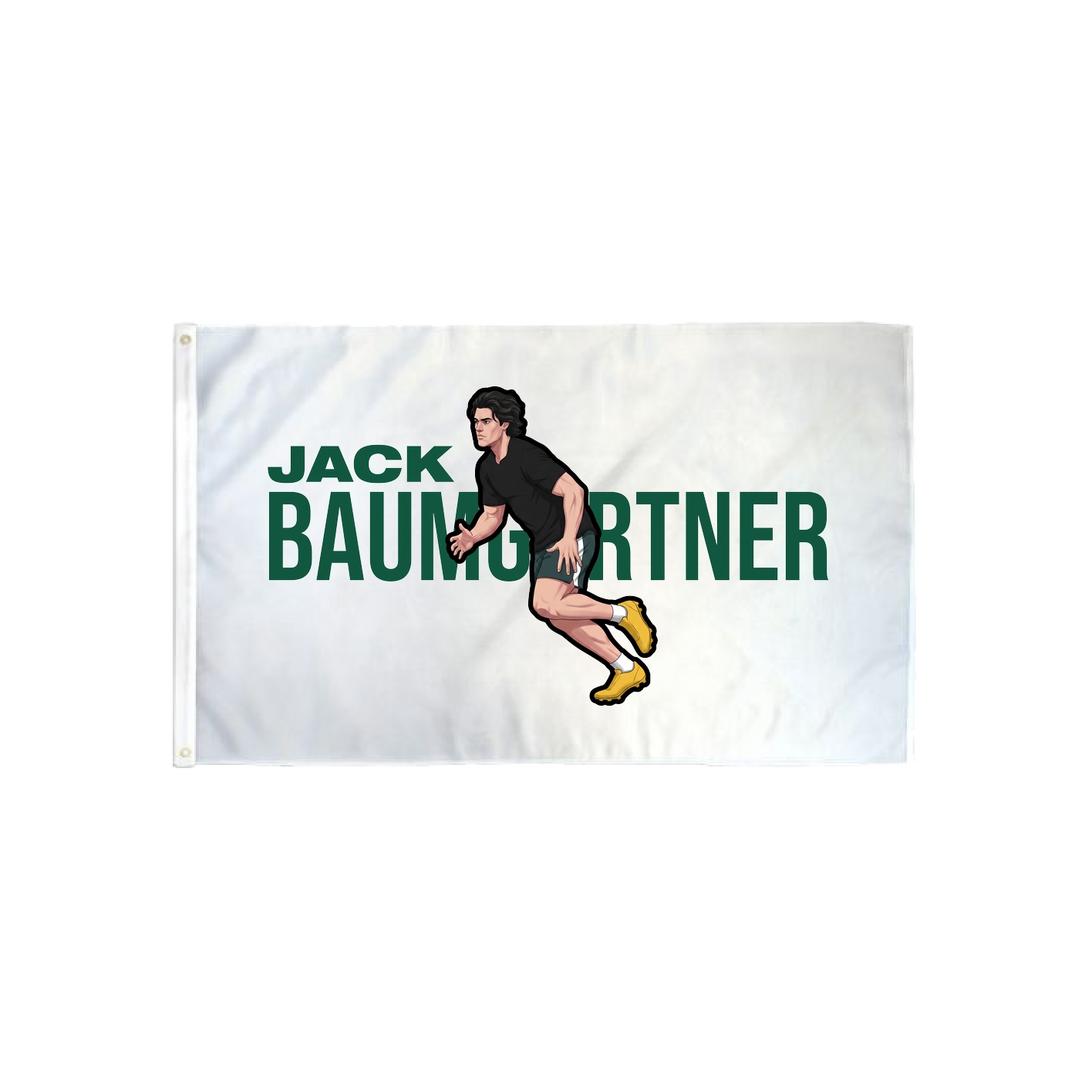 3x5 Flag — Player Name in Classic