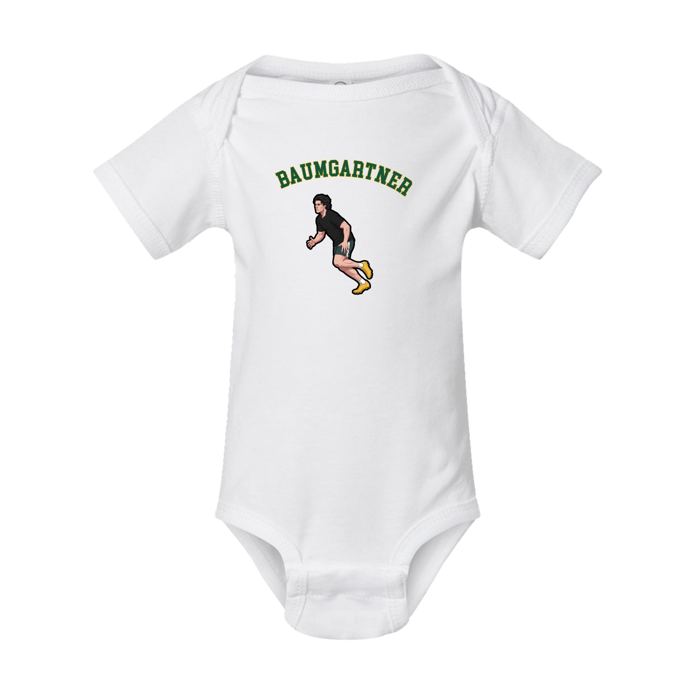 Baby Onesie — Shirsey Arch in White