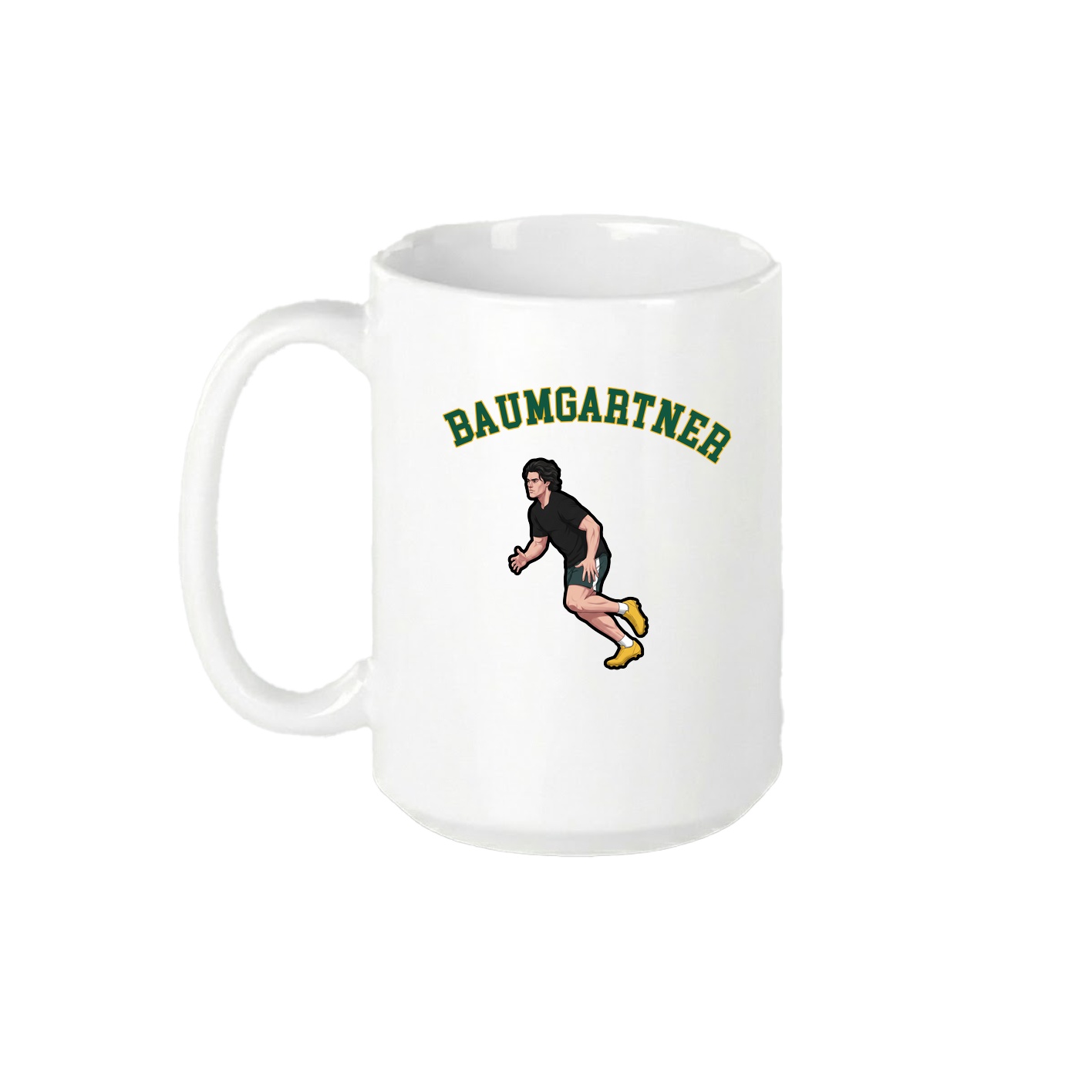 15oz Coffee Mug — Shirsey Arch in White