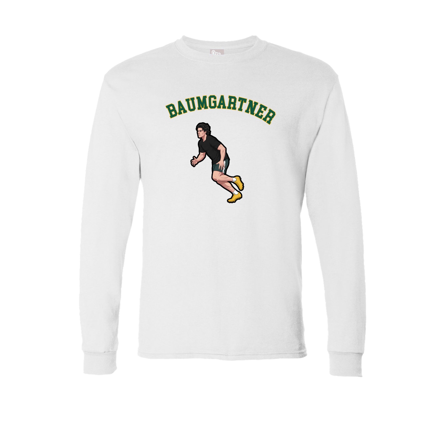 Long Sleeve Tee — Shirsey Arch in White