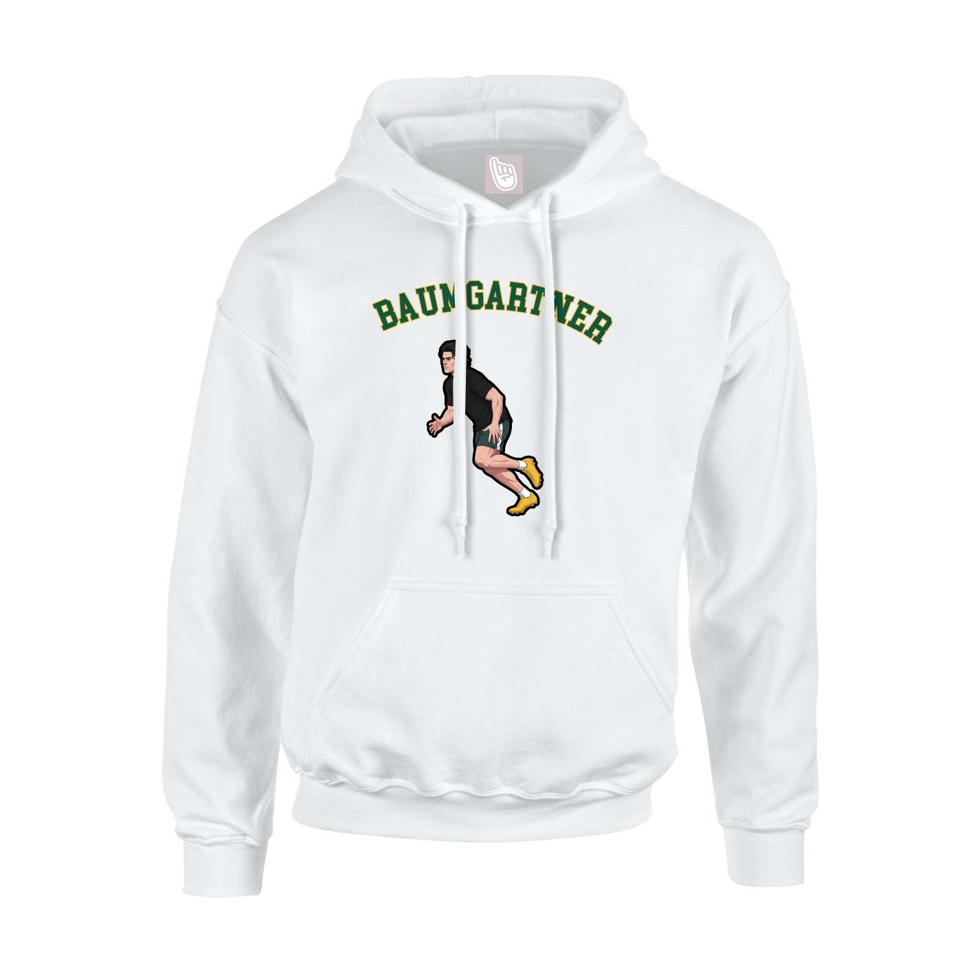 Hoodie — Shirsey Arch in White