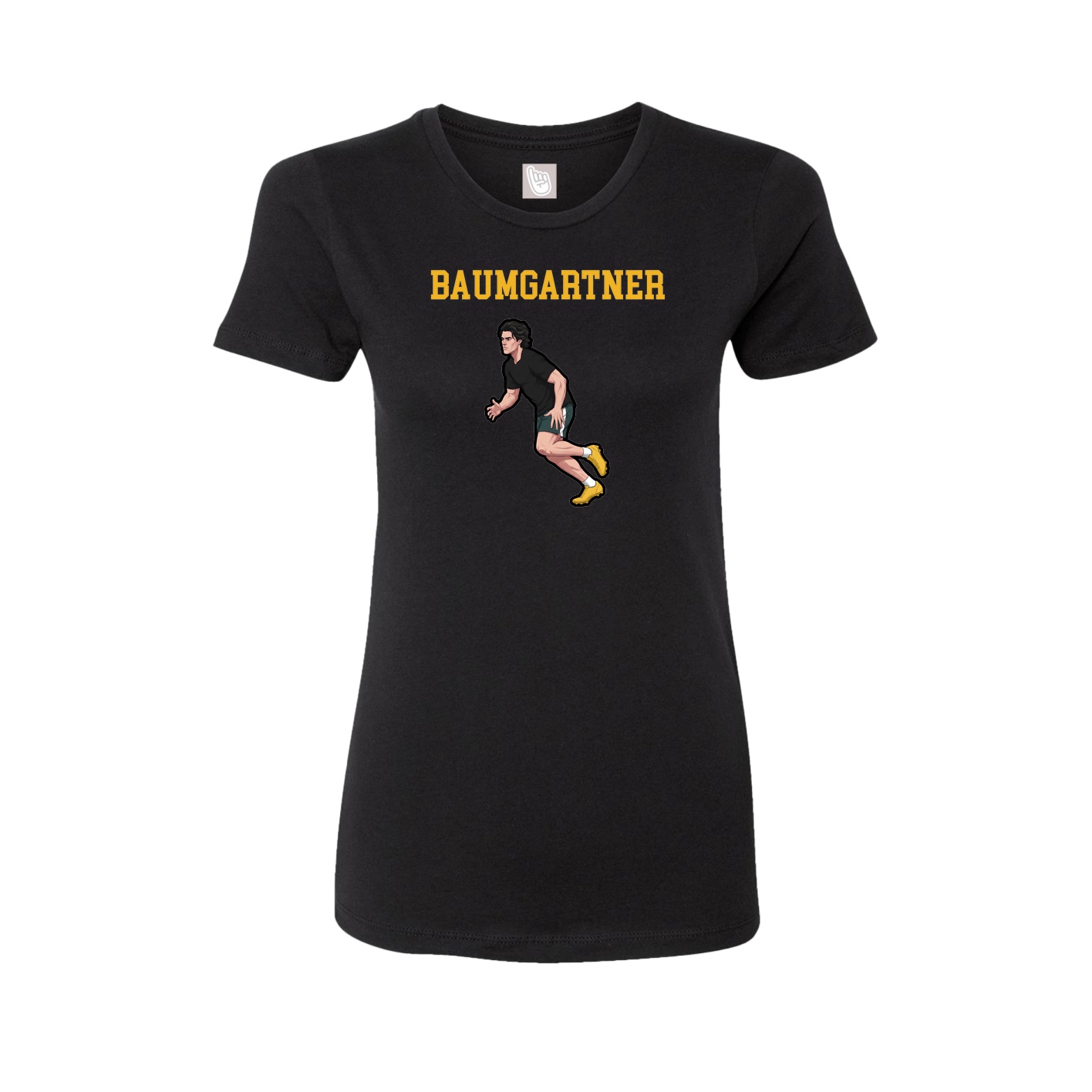 Fitted Women's Tee — Shirsey in Black