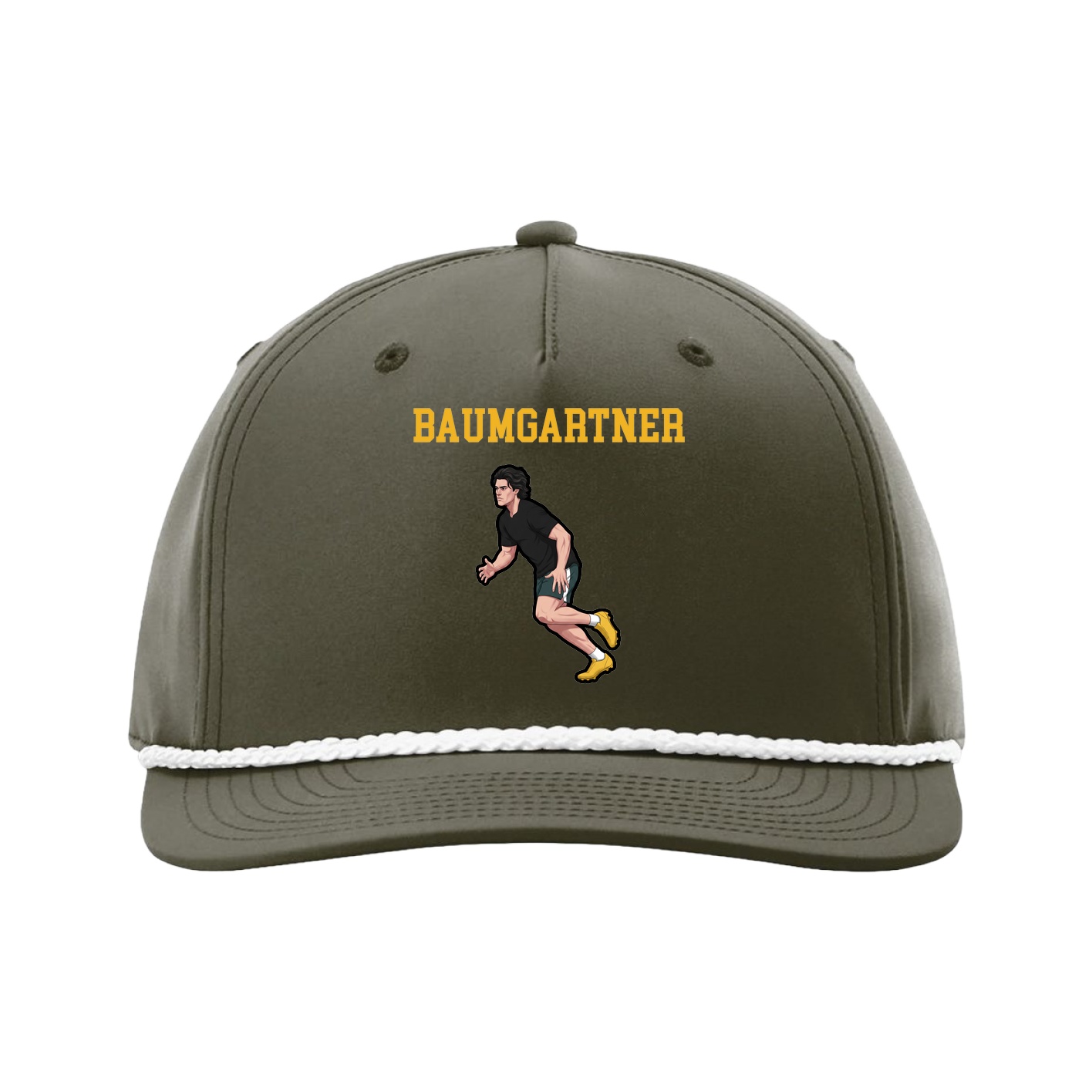 Five-Panel Classic Rope Cap — Shirsey in Green