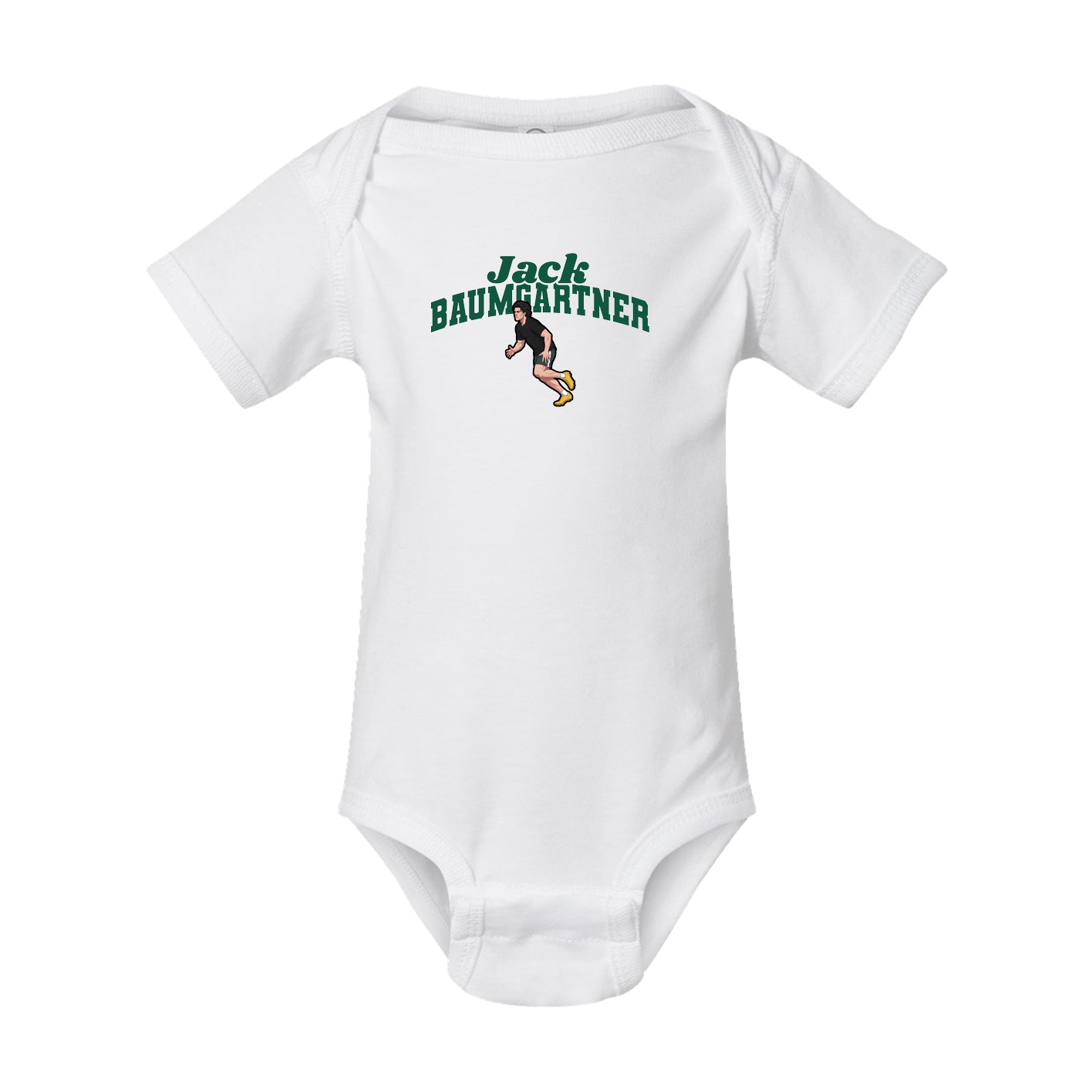 Baby Onesie — Signature Arch in White