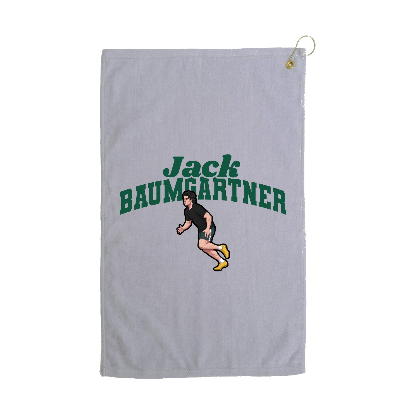 Golf Towel — Signature Arch in Grey