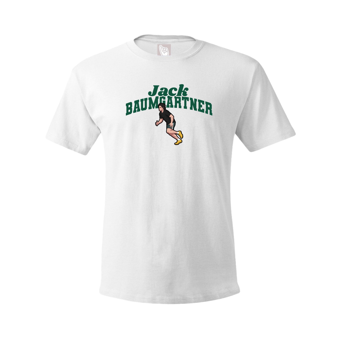 Youth Tee — Signature Arch in White