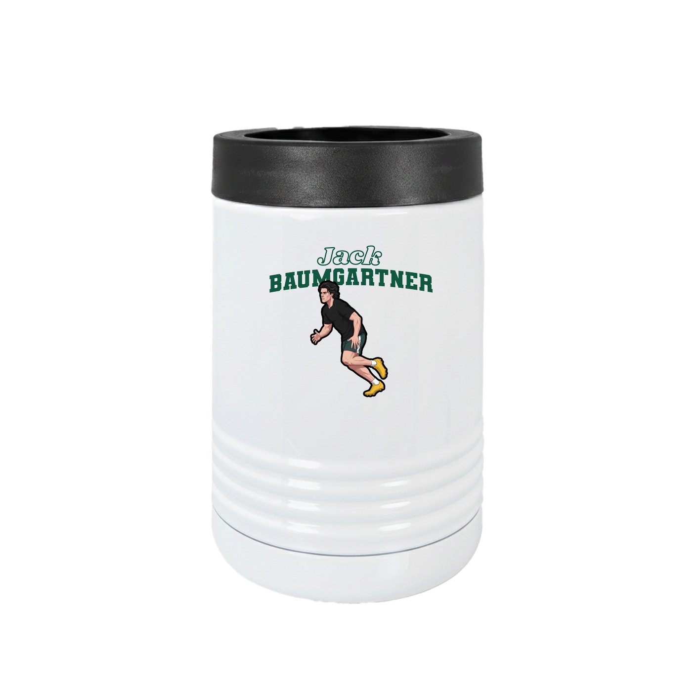 Beverage Holder — Name Arch in White