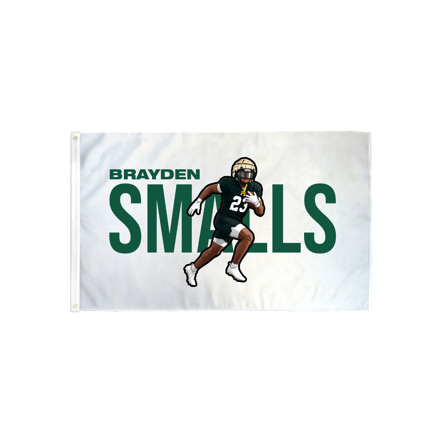 3x5 Flag — Player Name in Classic