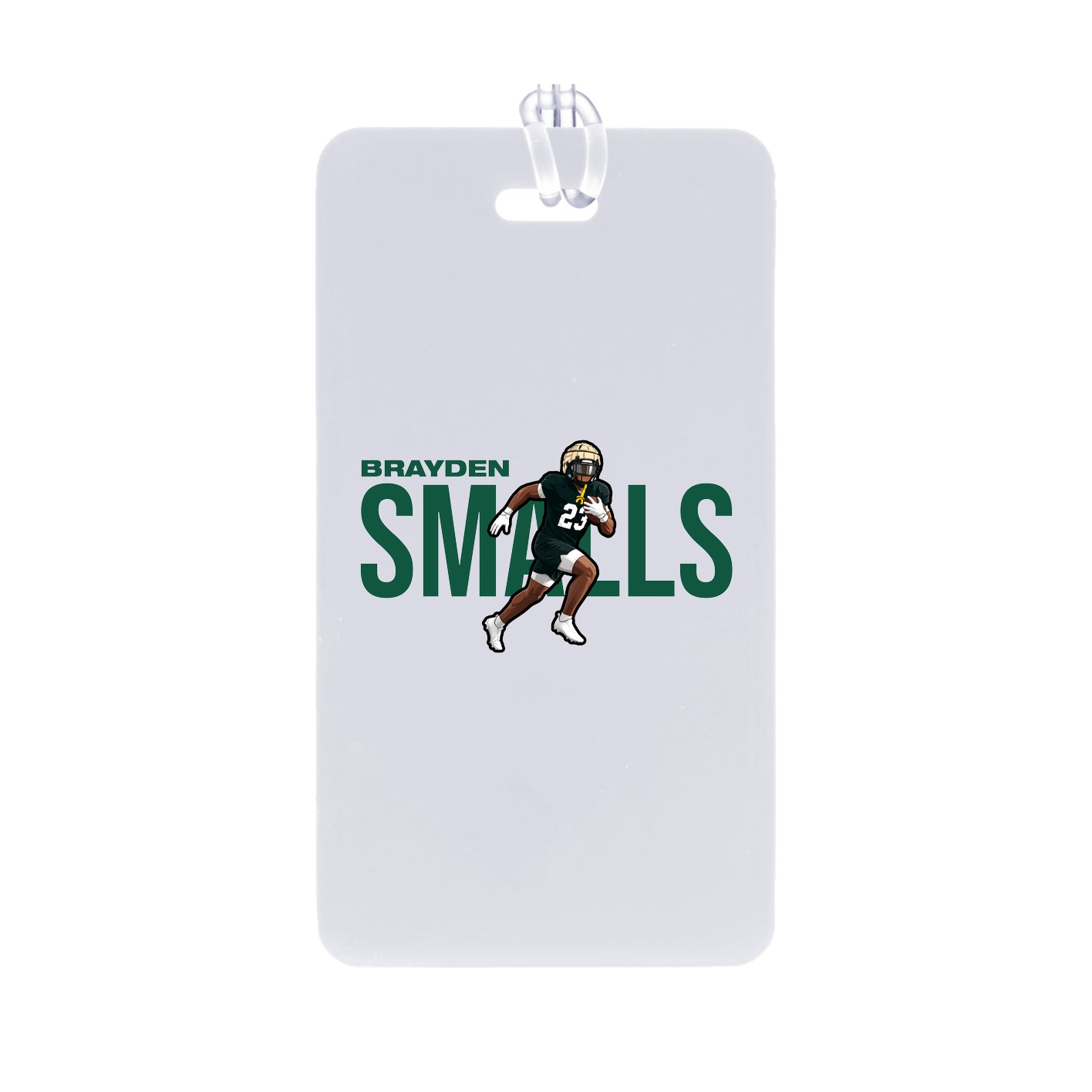 Bag Tag — Player Name in Classic