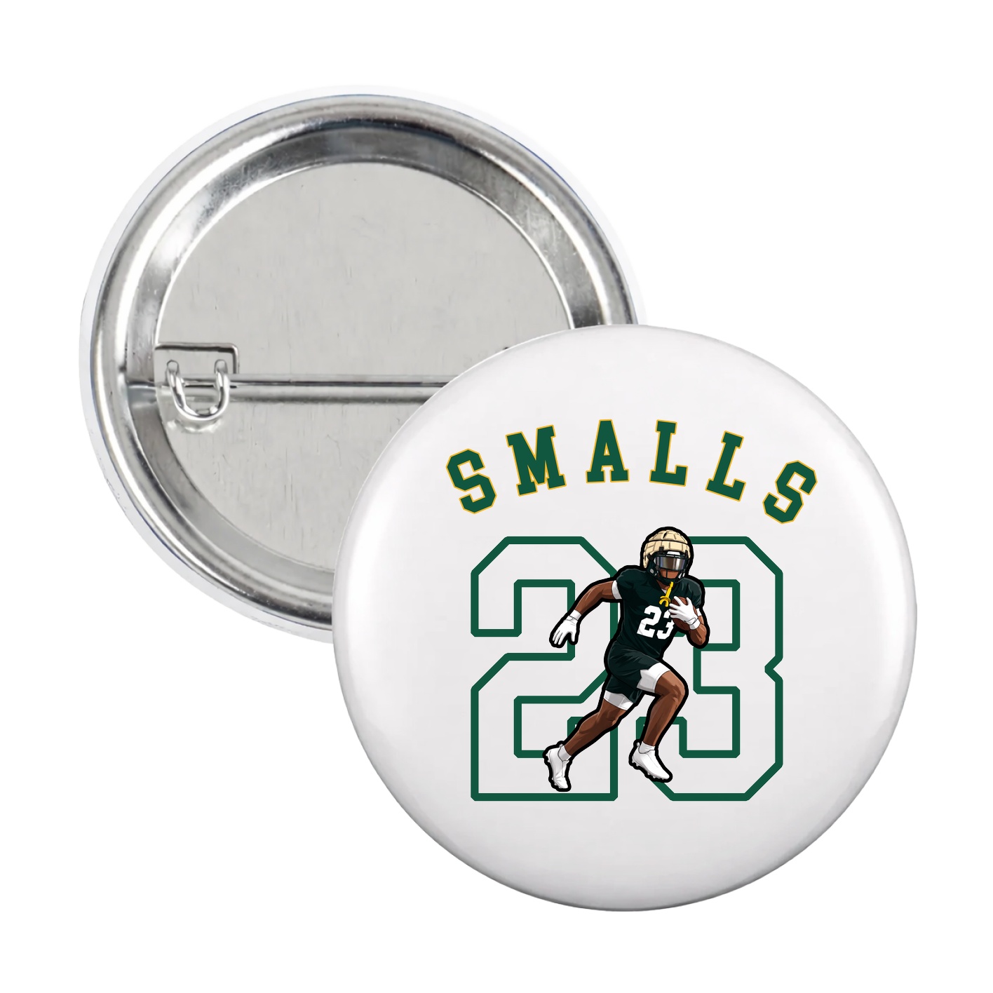 Game Day Button — Shirsey Arch in White