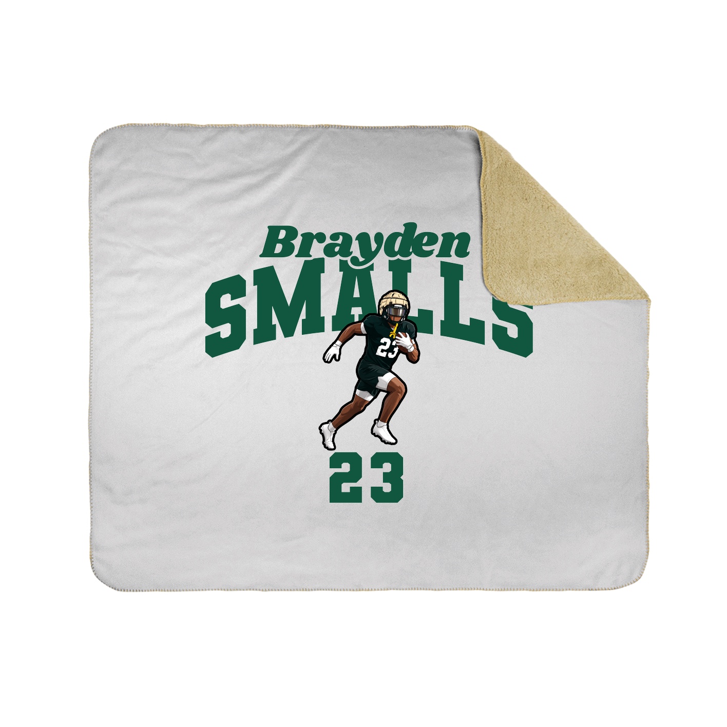 Throw Blanket — Signature Arch in White