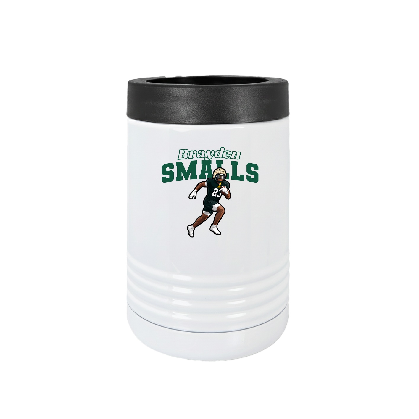 Beverage Holder — Name Arch in White