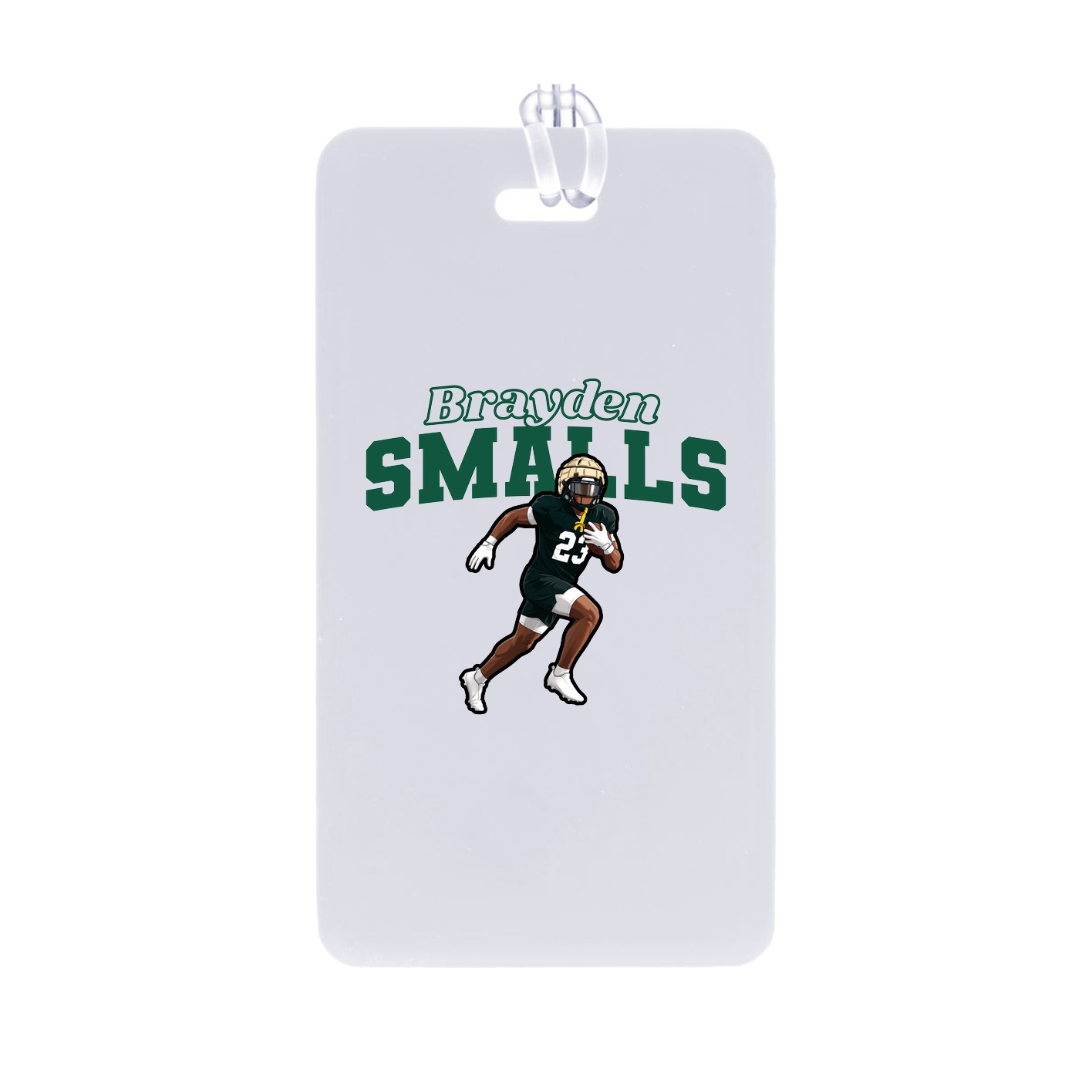 Bag Tag — Name Arch in Classic